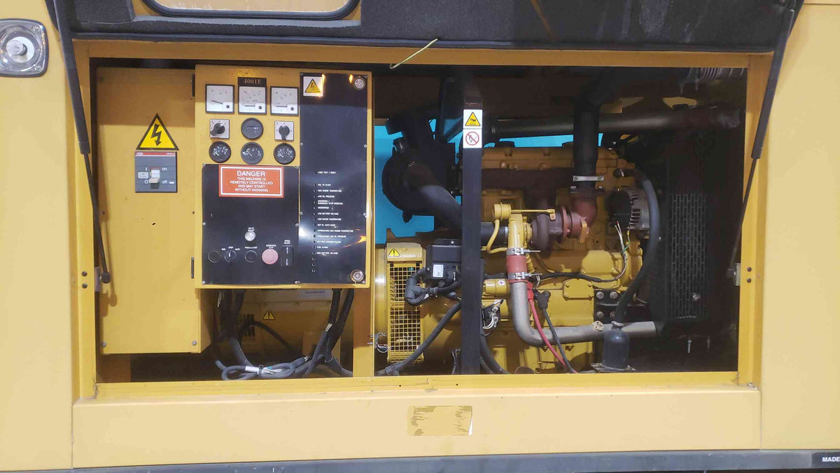 AS-IS Caterpillar Olympian 60kW Diesel Generator D60P4S 120/240V 1ph 435 Hrs (SKU: 113334)