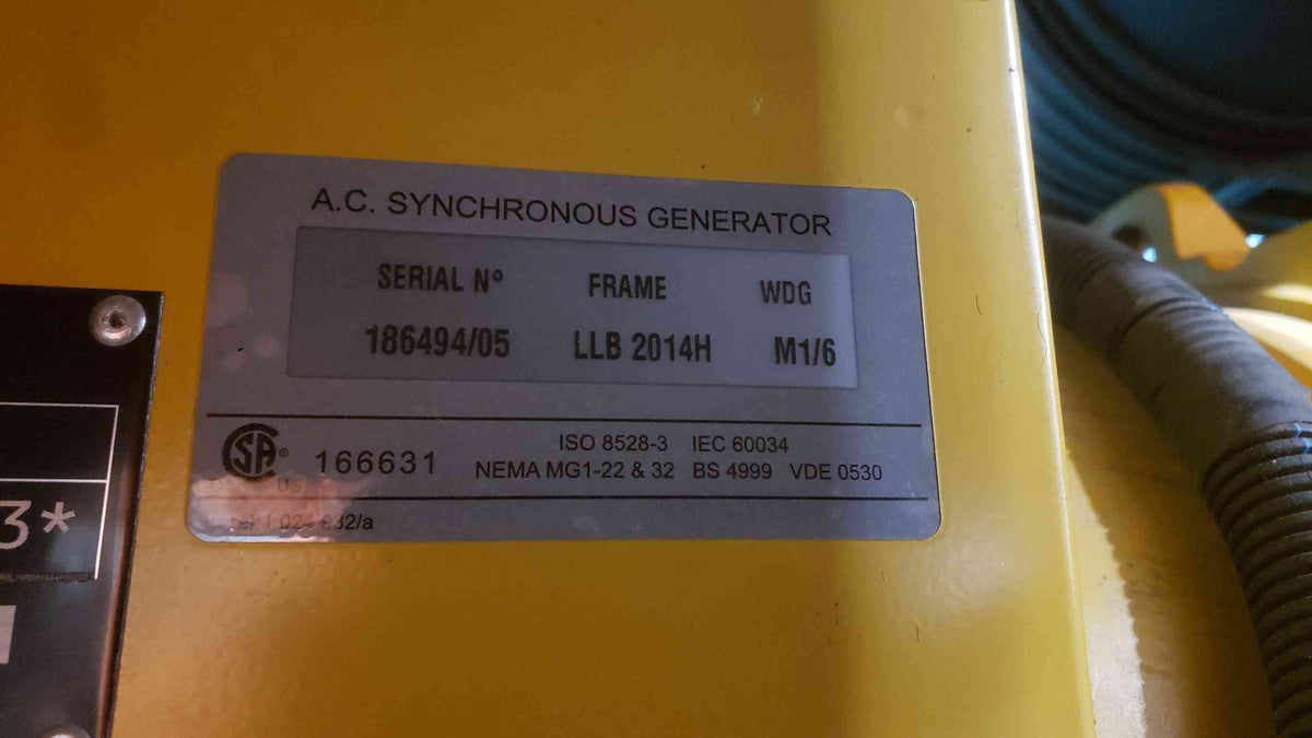 AS-IS Caterpillar Olympian 60kW Diesel Generator D60P4S 120/240V 1ph 435 Hrs (SKU: 113334)