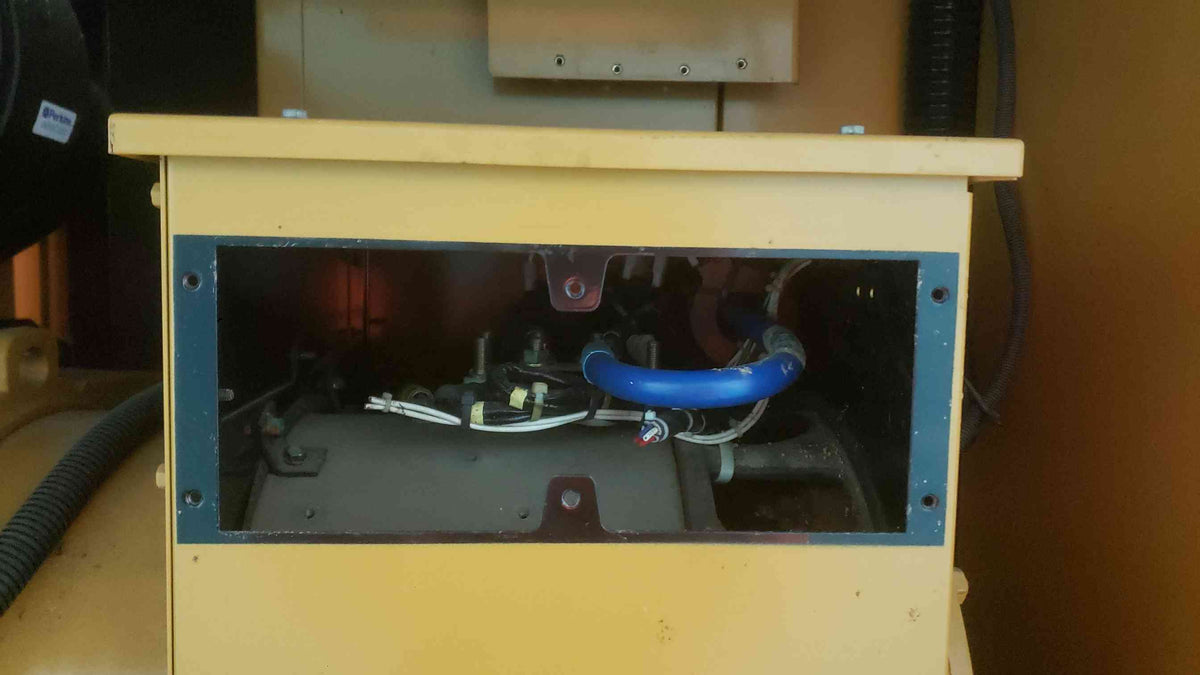 AS-IS Caterpillar Olympian 60kW Diesel Generator D60P4S 120/240V 1ph 435 Hrs (SKU: 113334)