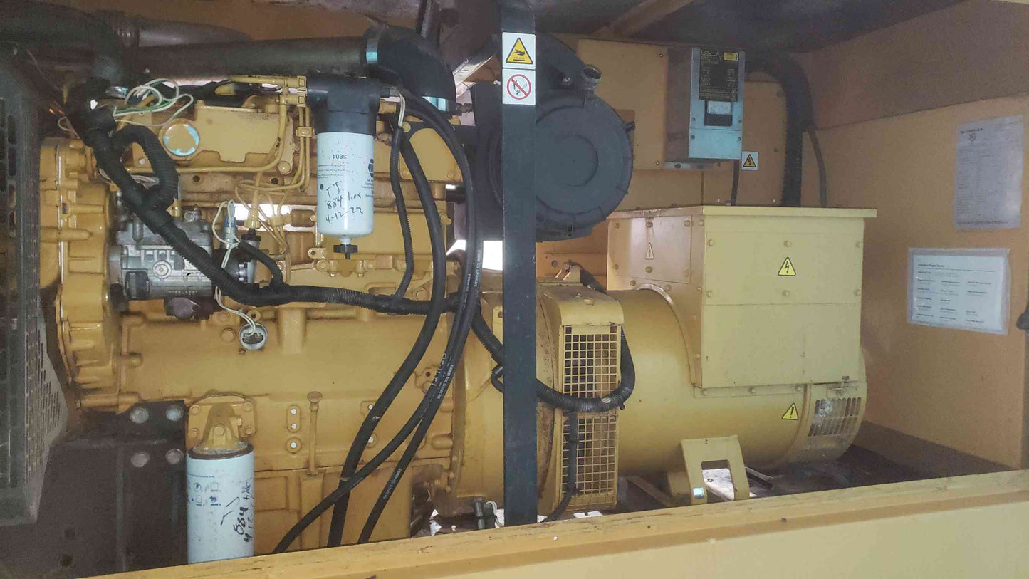 Caterpillar Olympian 60kW Diesel Generator D60P4S 120/240V 1ph 884Hrs TESTED(SKU: 113336)
