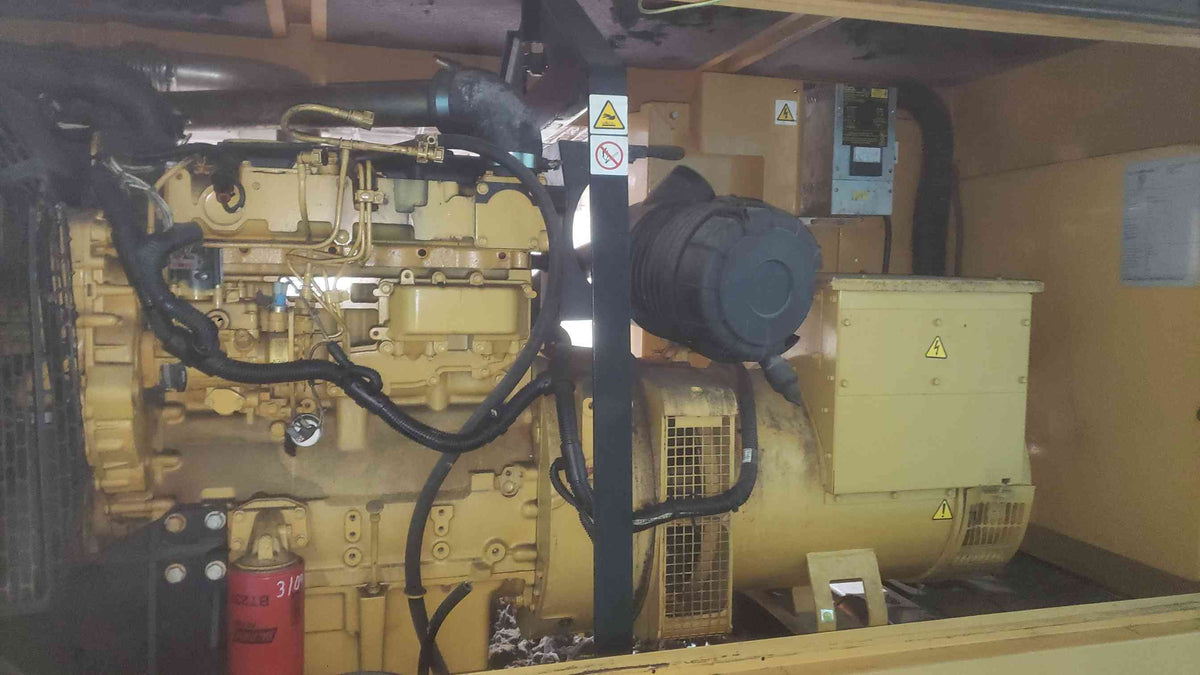 AS-IS 60KW Olympian D60P4S 240/120V 250A 1PH Diesel 390.9 Hrs. (SKU: 113352)