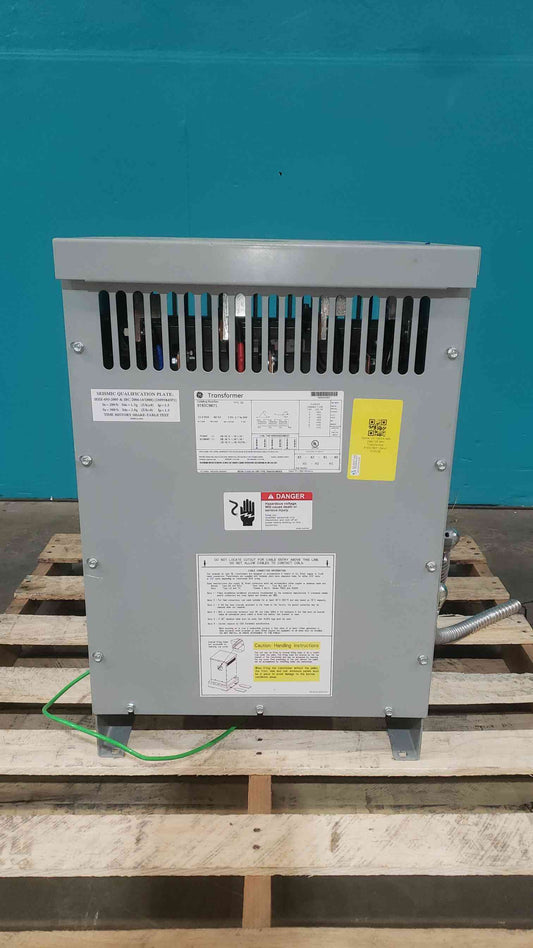 GE 15 KVA Dry Type Transformer 3 Phase 480V to 208Y/120V 9T83C9871 Type QL (SKU: 113378)