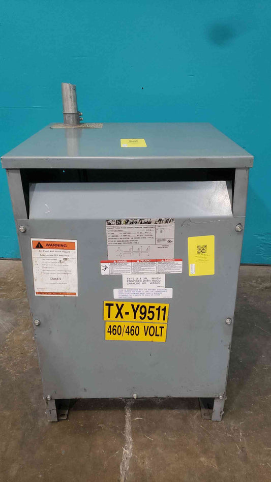 Square D 34T145HDIT 34 kVA 3 Phase Drive Isolation Transformer 460V 460Y/265V