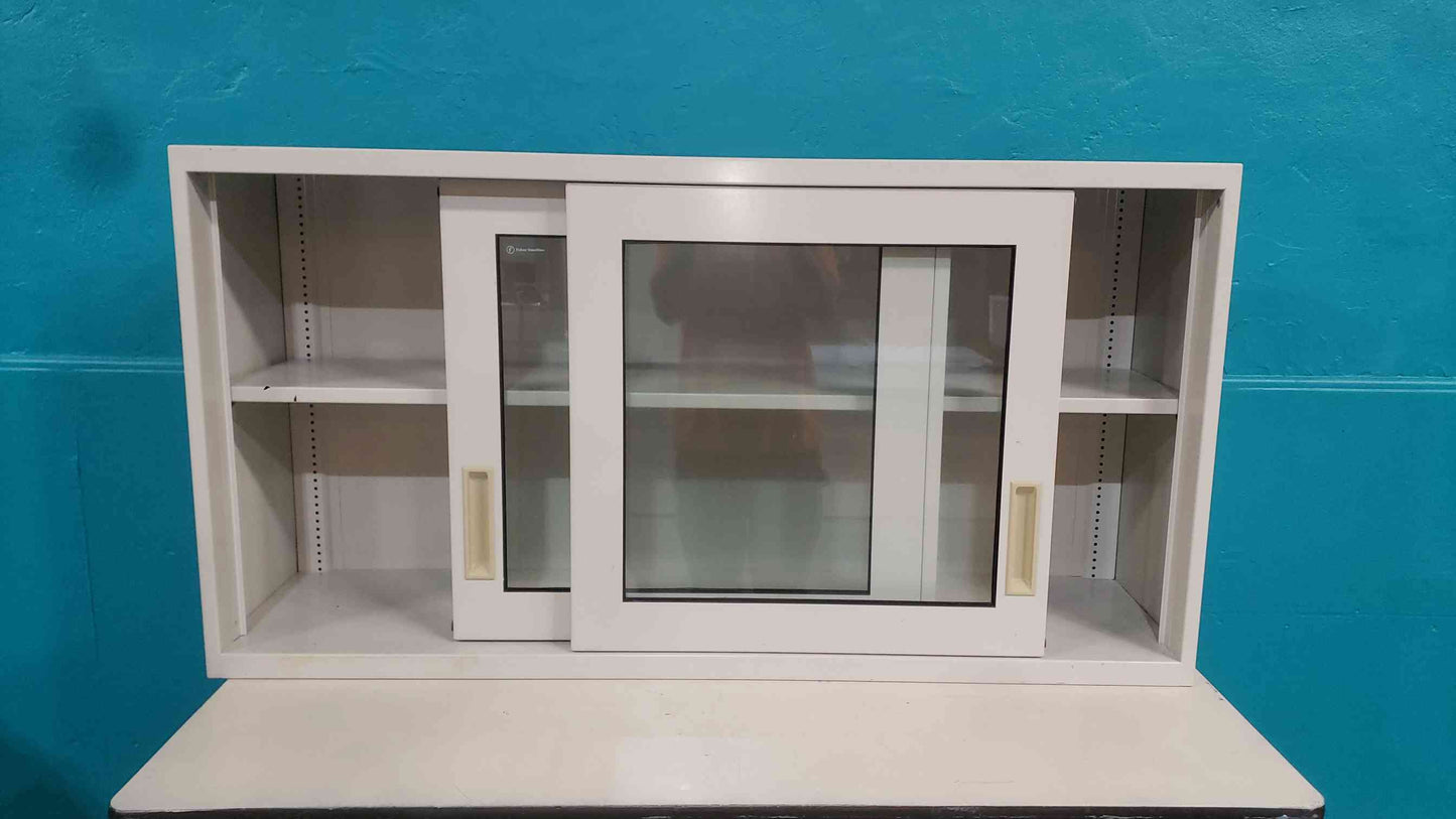 Fisher Hamilton 4' Dual Glass Sliding Overhead (SKU: 113400)