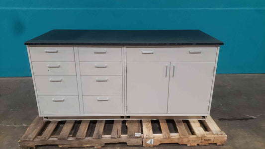 Fisher Hamilton 6' Workstation W/ 9 Drawers 2 Doors (SKU: 113416)