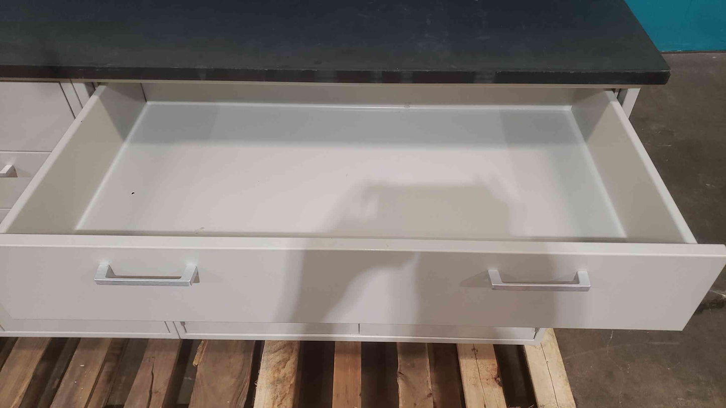 Fisher Hamilton 6' Workstation W/ 9 Drawers 2 Doors (SKU: 113416)