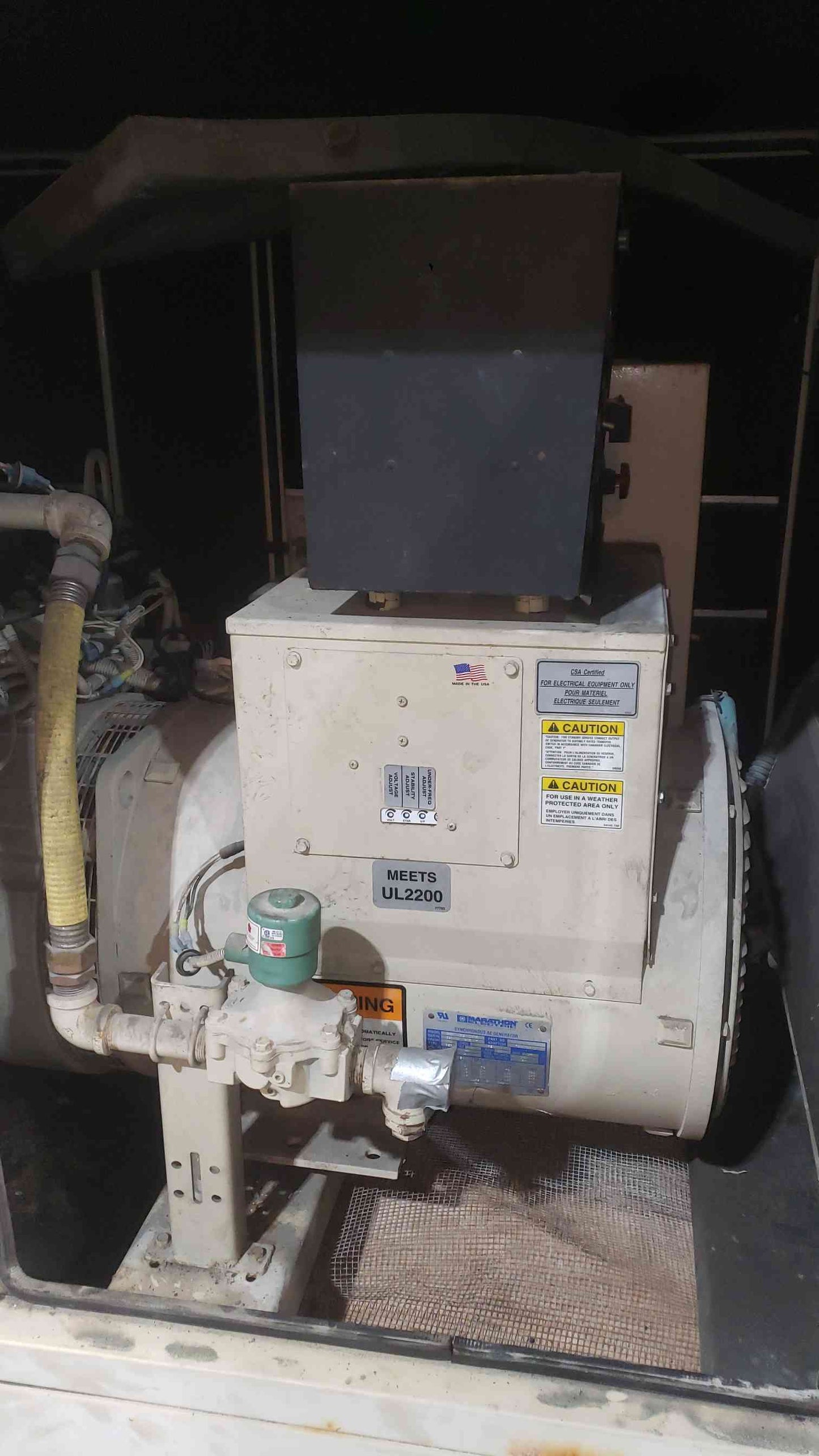 60KW Katolight NL60FGG4 120/240V 250A 1PH LP/NG 309Hrs TESTED (SKU: 113518)