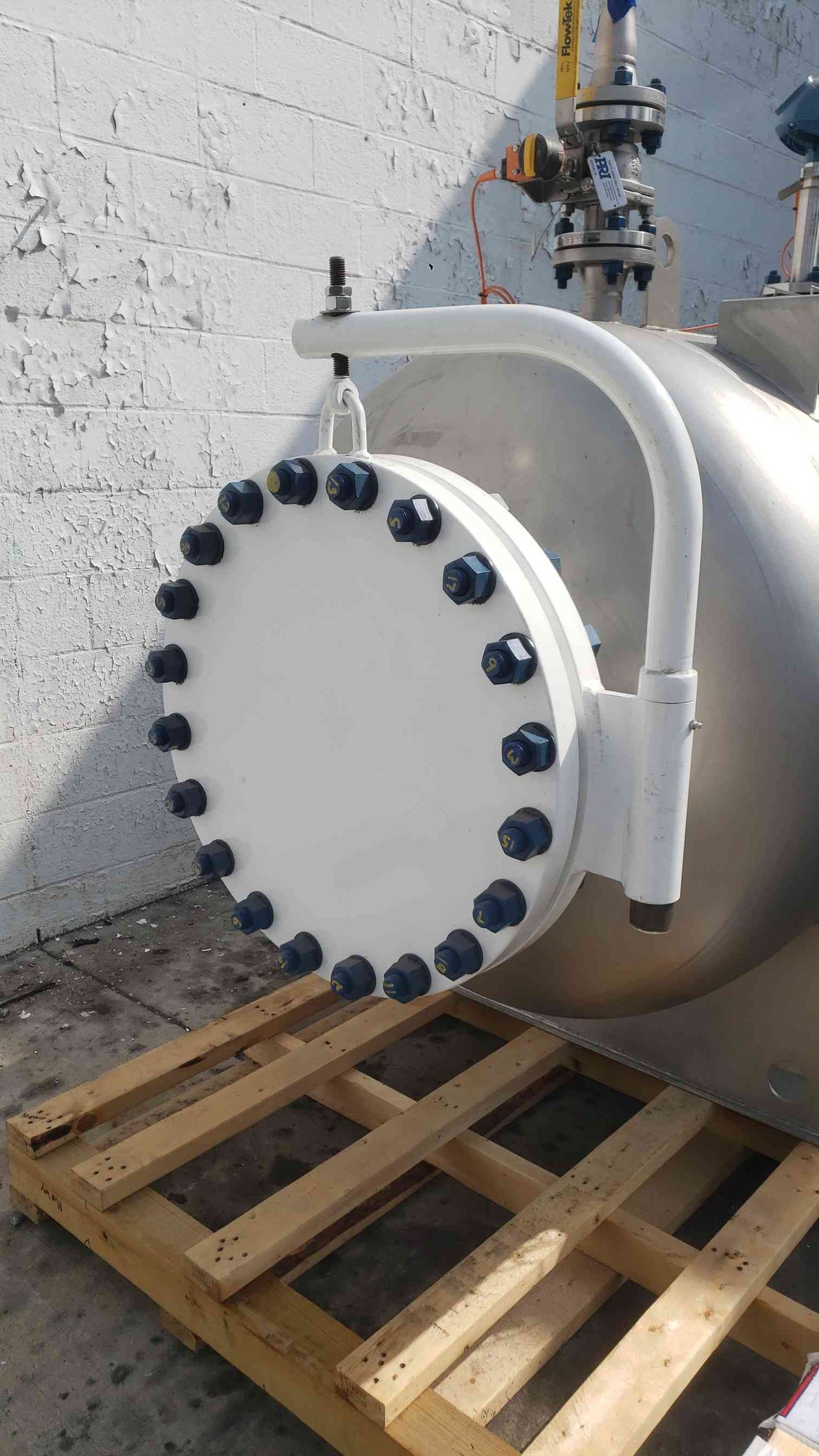 NEW 2024 PRI Progressive Recovery 60 PSI ASME Stainless Steel Pressure Vessel Tank