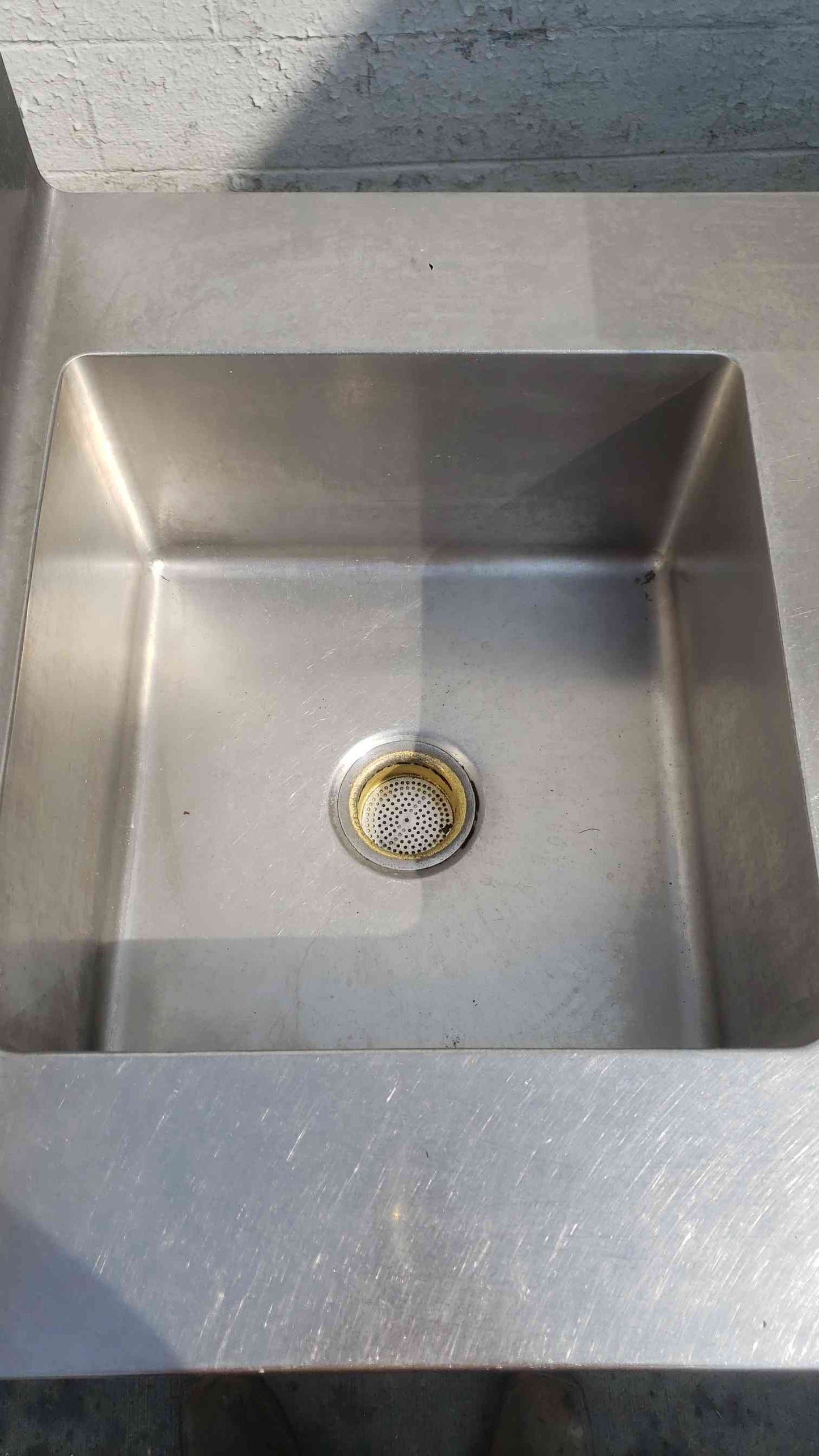 Stainless Steel Commercial Kitchen Prep Table Rack Utility Drawer Sink Unit NSF