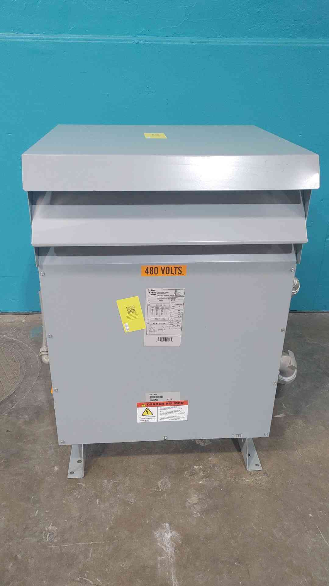 Hammond NMK075KB 75 KVA 3 Phase Dry Type Transformer 480V to 208Y/120V NEMA 3R