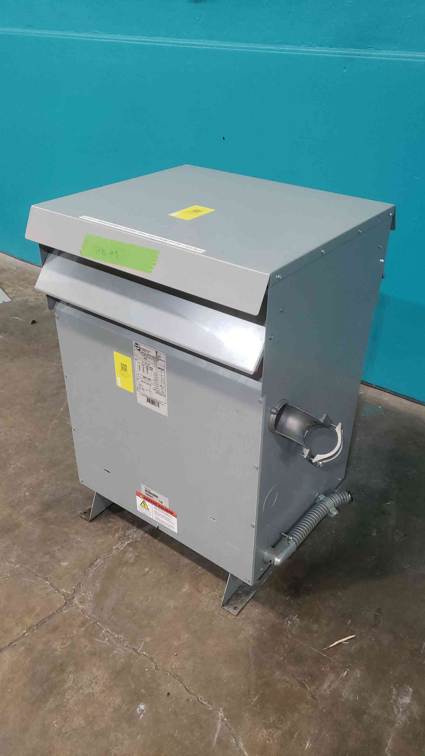 Hammond NMK075KB 75KVA 3 Phase Dry Type Transformer 480V to 208Y/120V NEMA 3R