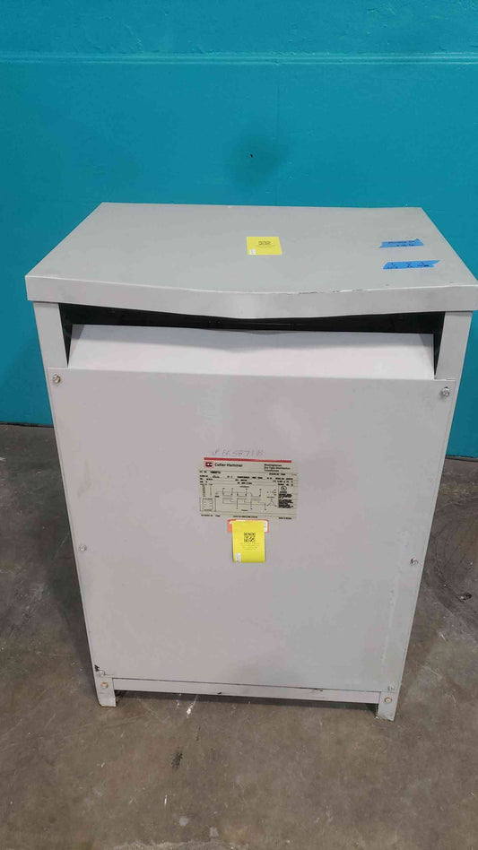 Cutler Hammer V48M28T75J 75KVA 3 Phase Dry Transformer 480V to 208Y/120V DT-3