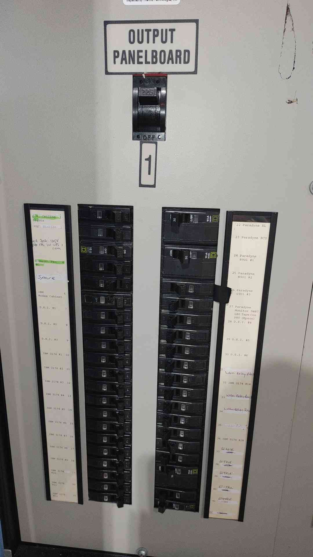 Liebert PPA100C 100kVA Precision Power Center PDU 480V To 208Y/120V 3 Phase Cabinet