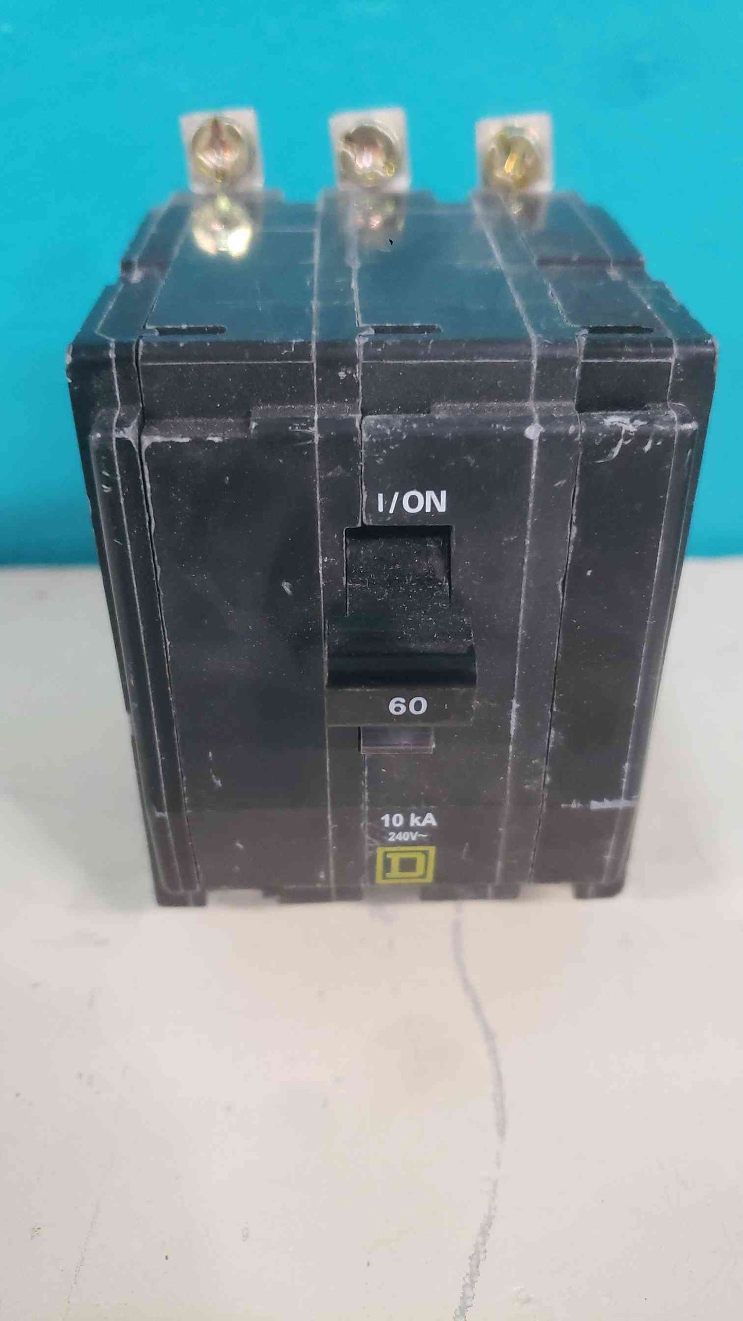 Square D 60A 240VAC 1 Pole Circuit Breaker (Sku 113796)