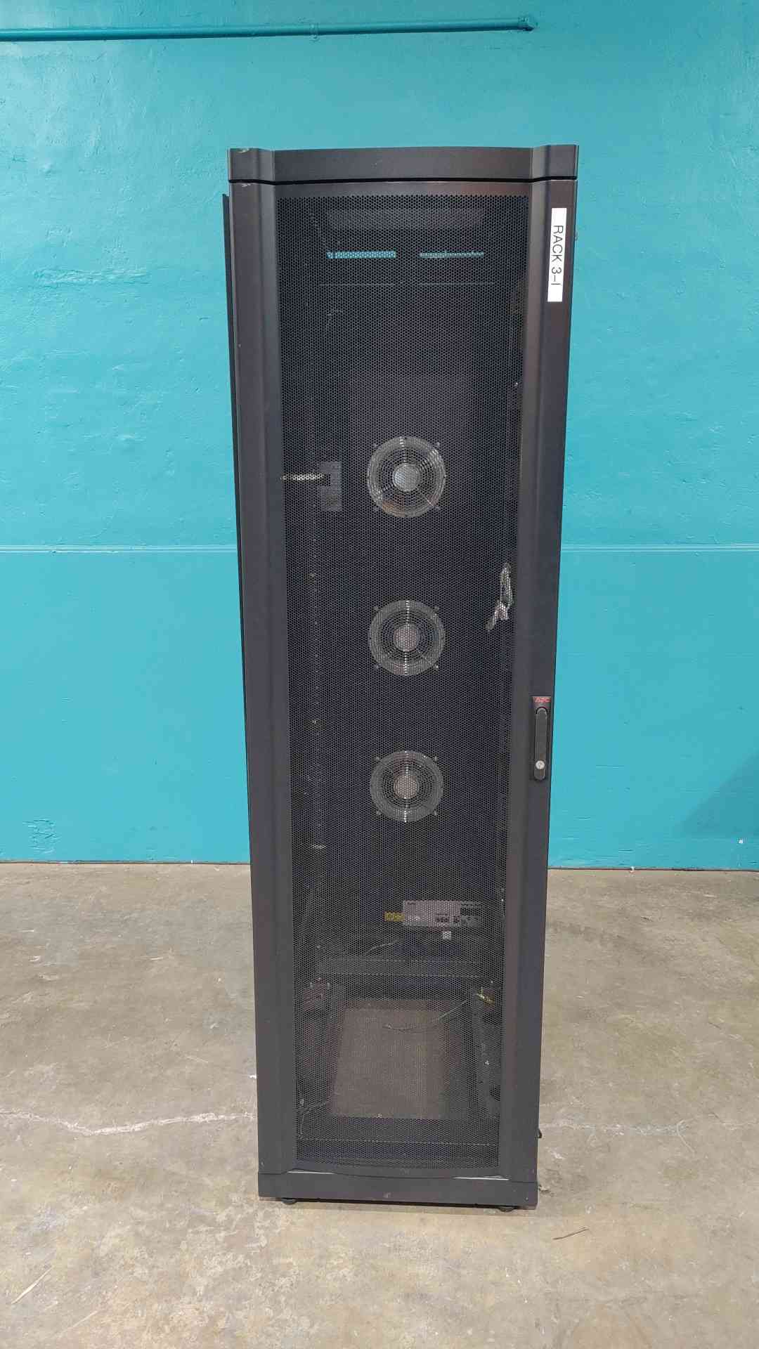 APC ACF102BLK Rack Air Removal Unit 208-230V NetShelter SX Cooling