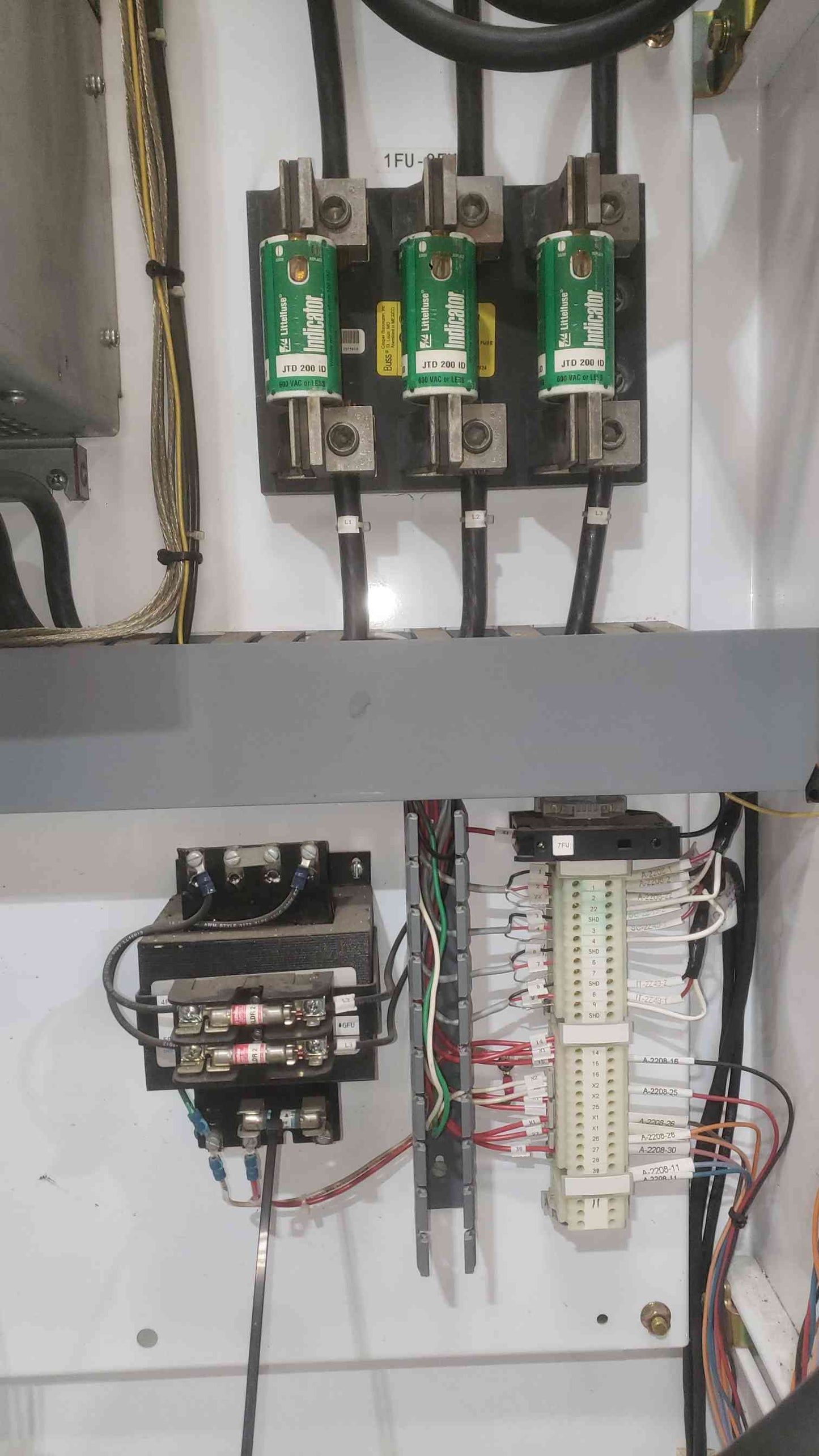 Allen-Bradley PowerFlex 700 VFD Enclosure TCI KDR3L Drive Line Reactor Panel