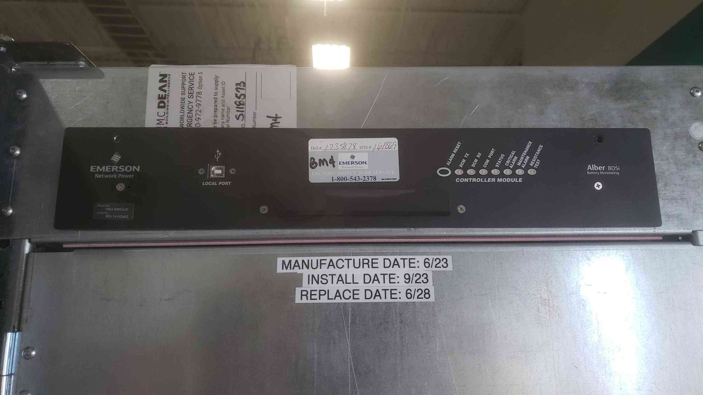 Liebert NX 400kVA 400kW 3ph UPS and Battery Cab 480V 38SA400AAAVA685