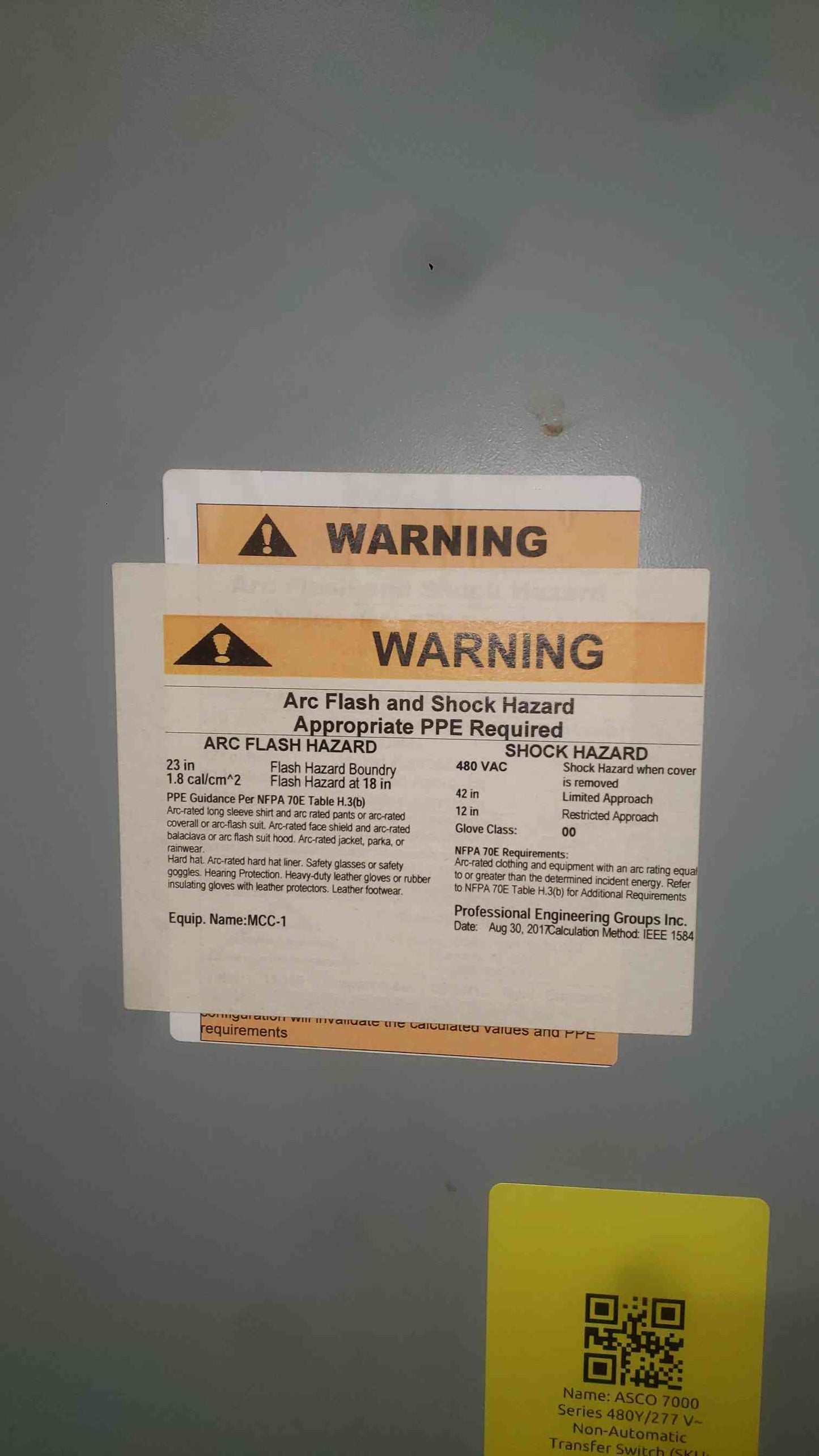 ASCO 7000 Series 1000A Non-Automatic Transfer Switch H7NTSA31000N5XC