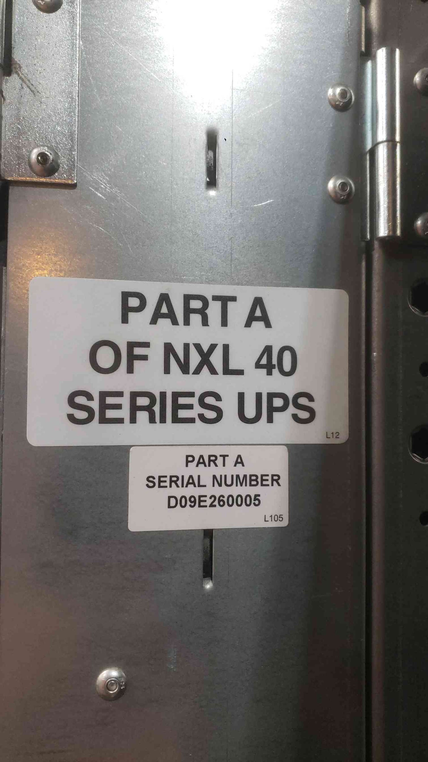 Liebert NXL 750kVA 675kW 3 Phase Online UPS System 575V 40MM750303IBS02 Emerson