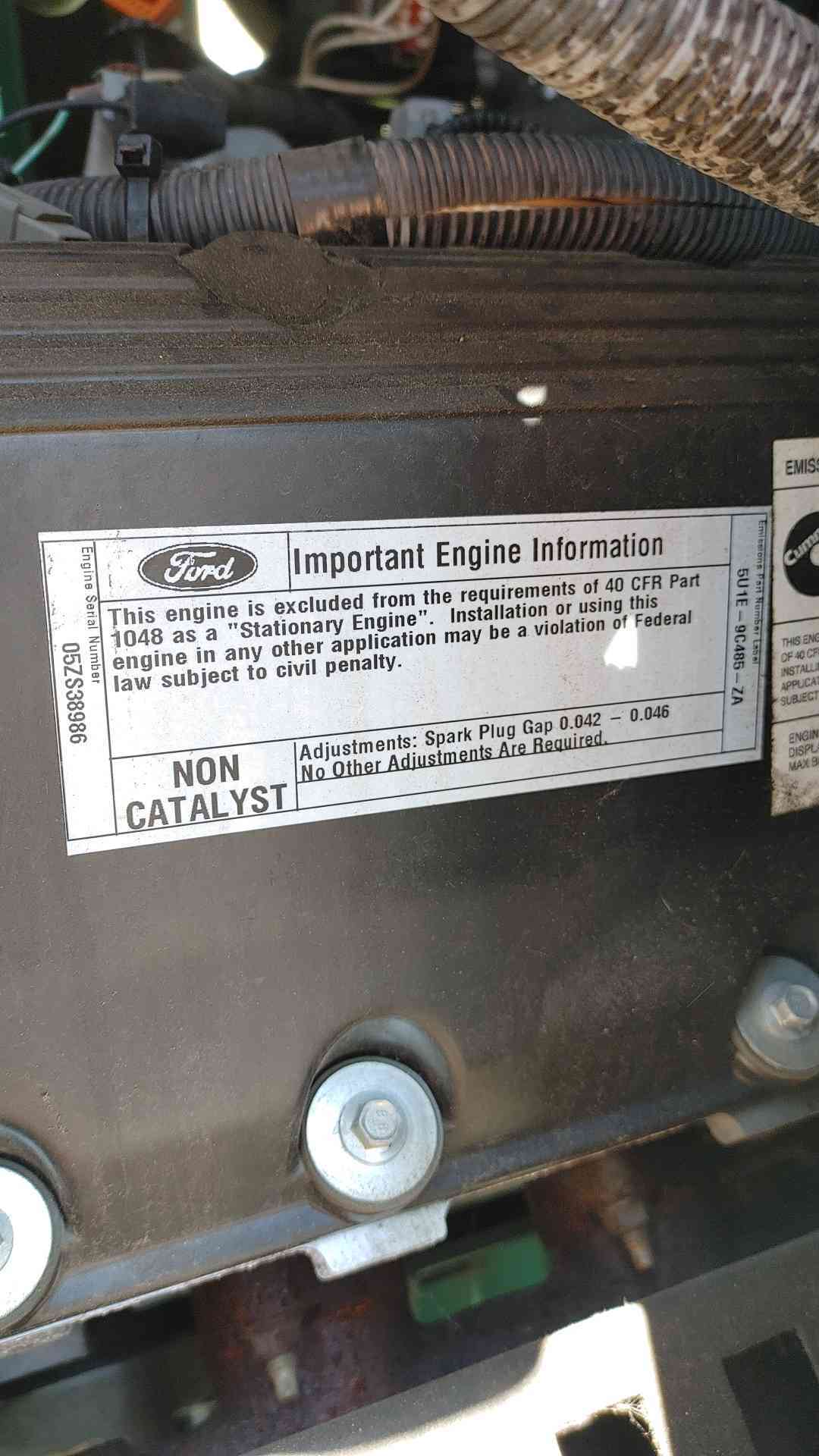 85KW Cummins 85GGHG-5036 120/240V 354.2/255.9A 1&3PH LP/NG 1468 Hrs. TESTED