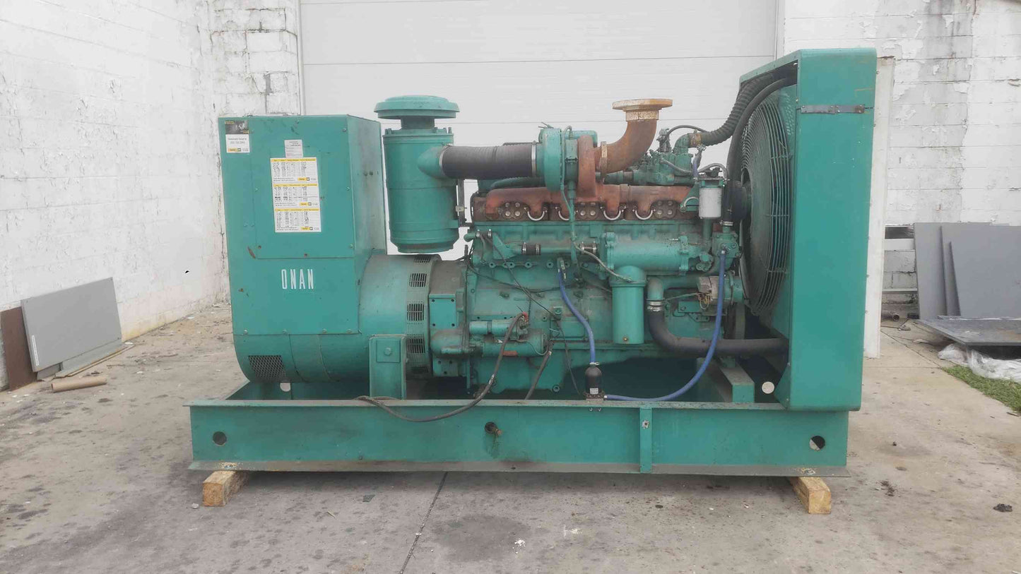 Onan 250 kW Standby Diesel Generator Cummins NT855 3 Phase 120/208V 277/480V 1616Hr