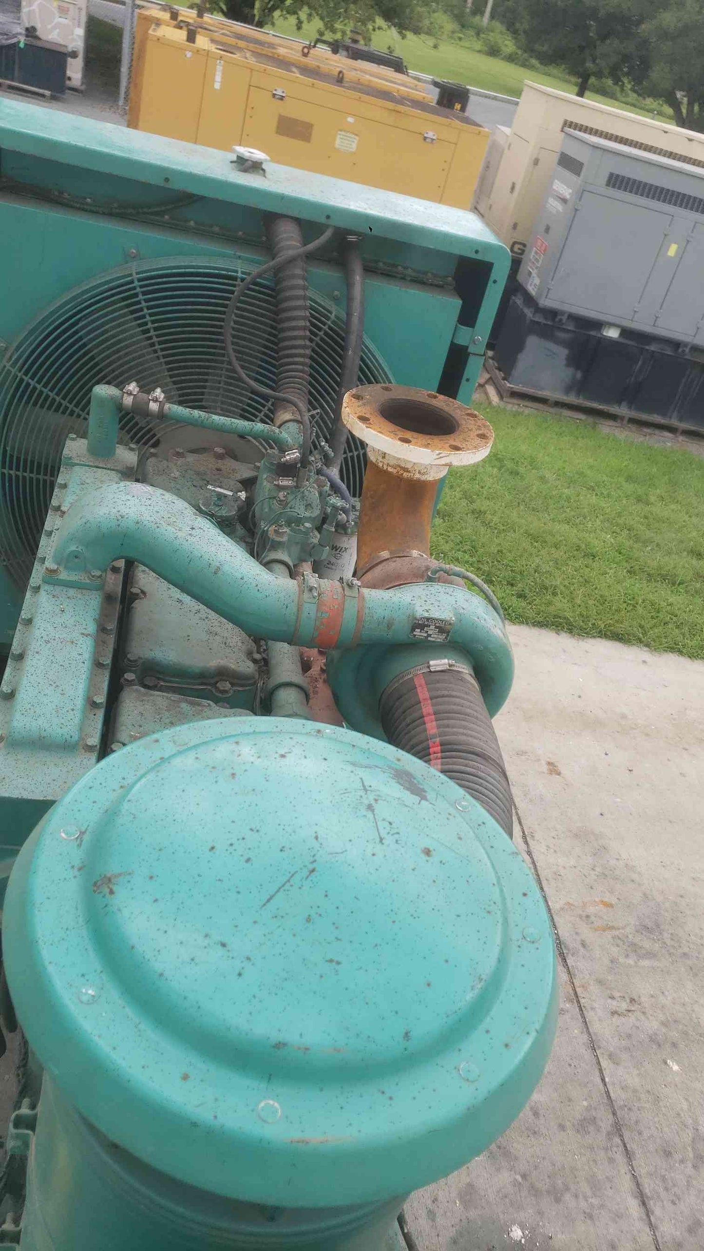 Onan 250 kW Standby Diesel Generator Cummins NT855 3 Phase 120/208V 277/480V 1616Hr