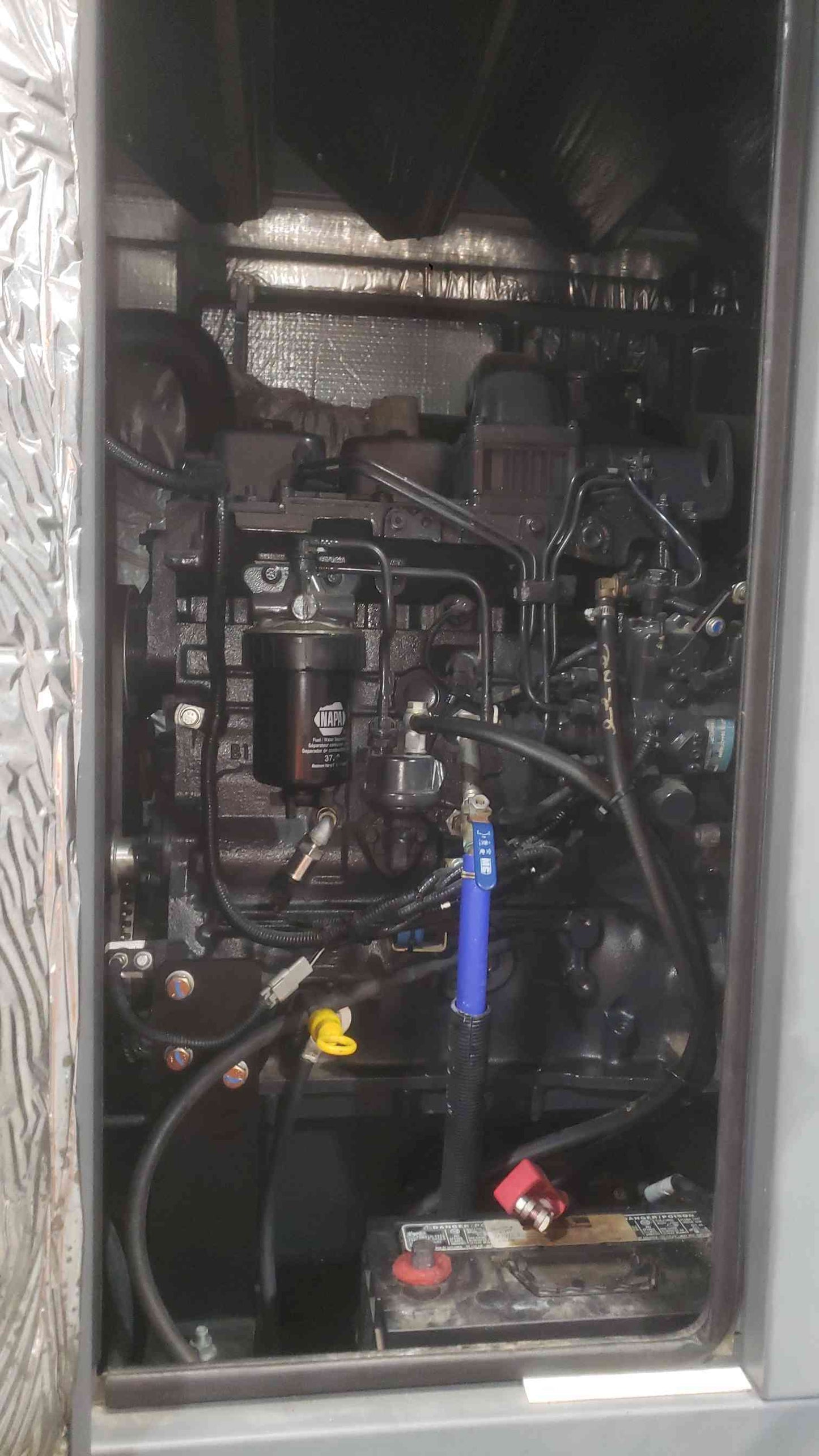 48KW Generac 0062910 120/240 200A 1PH Diesel 323.5 Hrs. TESTED (SKU: 114501)