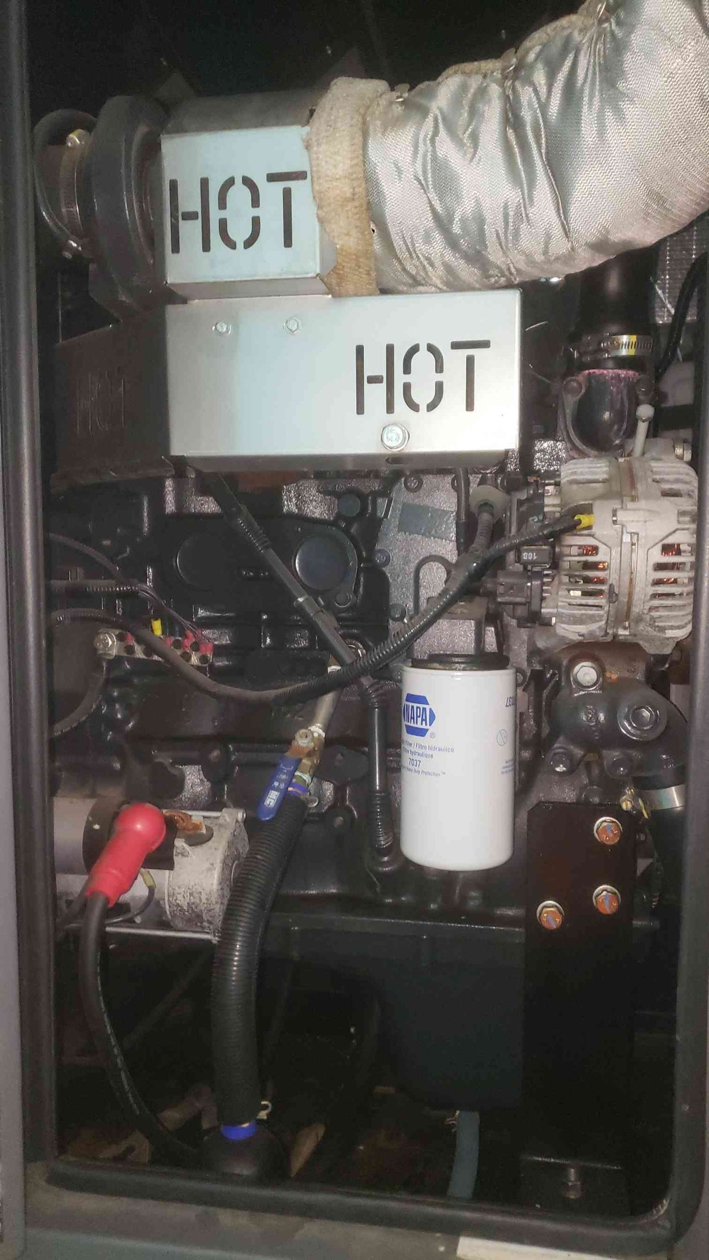 48KW Generac 0062910 120/240 200A 1PH Diesel 323.5 Hrs. TESTED (SKU: 114501)