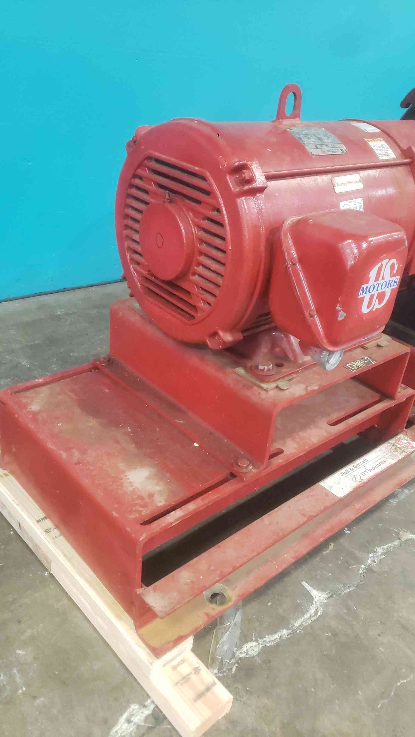 Bell & Gossett HSC3 8x8x17 Split Case Centrifugal Pump US Motors 30HP 208-460V