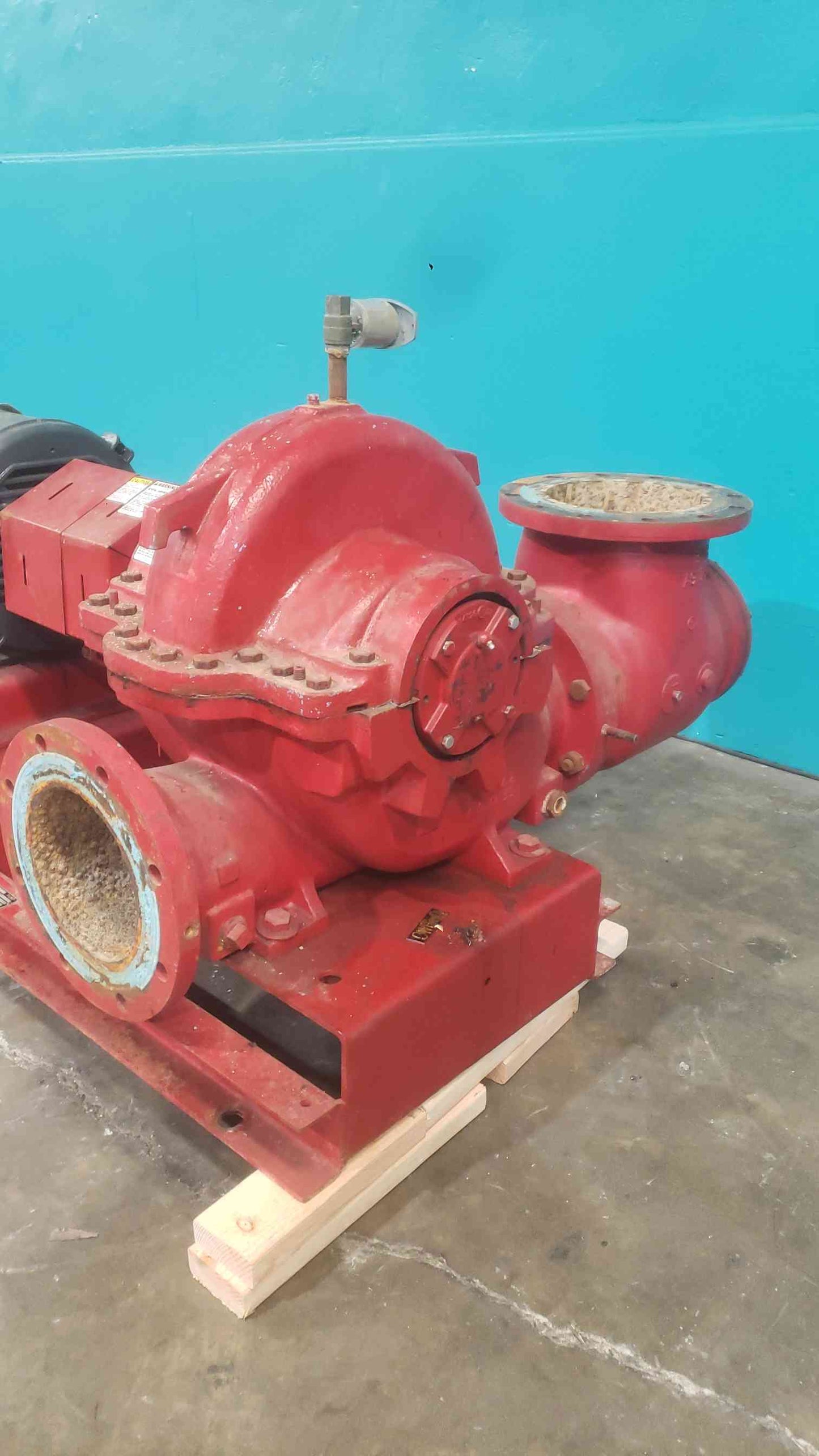 Bell & Gossett HSC3 8x8x12 Split Case Centrifugal Pump US Motors 25HP 208-460V
