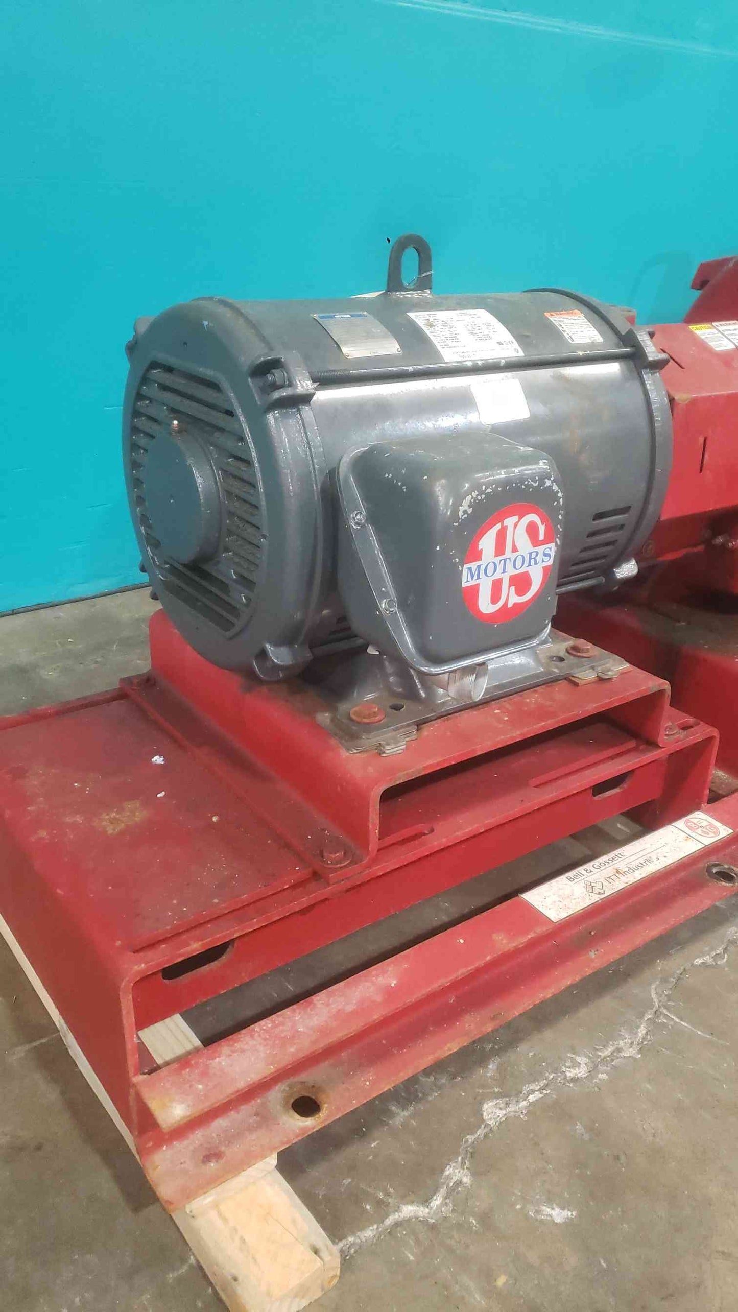Bell & Gossett HSC3 8x8x12 Split Case Centrifugal Pump US Motors 25HP 208-460V