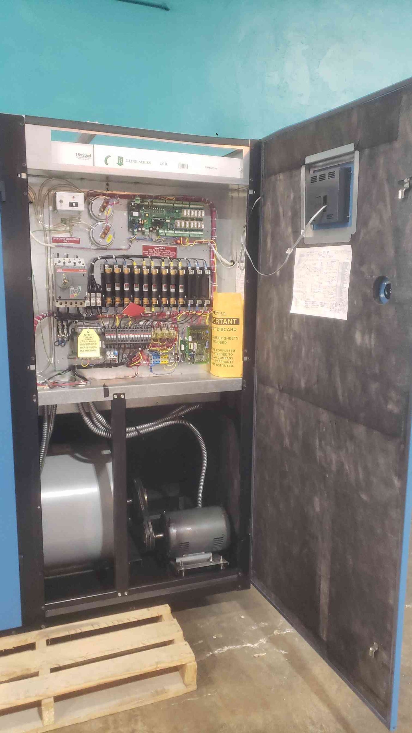 Airflow CCT-25C4 Data Center CRAC AC Unit 460V 3PH Chilled Water Glycol