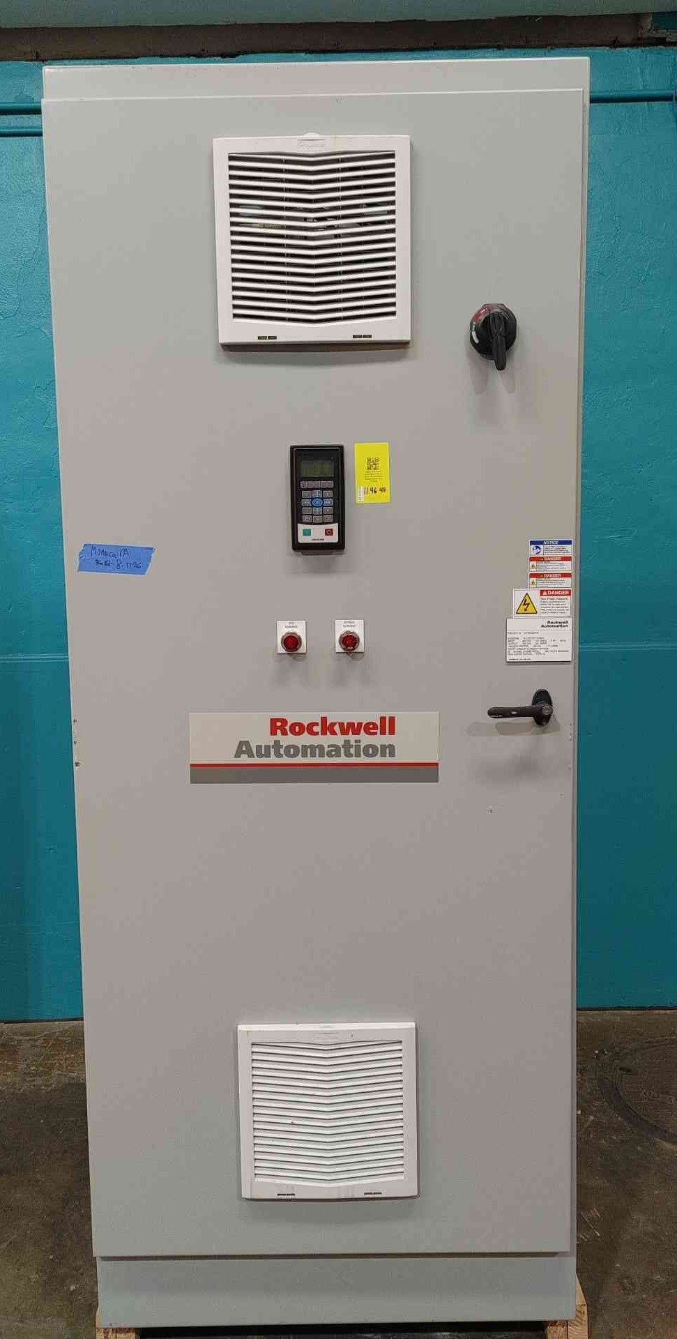 Allen Bradley PowerFlex 753 VFD Panel 125HP 480V 20F1AND156JA0NNNNN Drive Enclosure