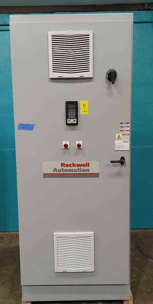 Allen Bradley PowerFlex 753 VFD Panel 125HP 480V 20F1AND156JA0NNNNN Drive Enclosure