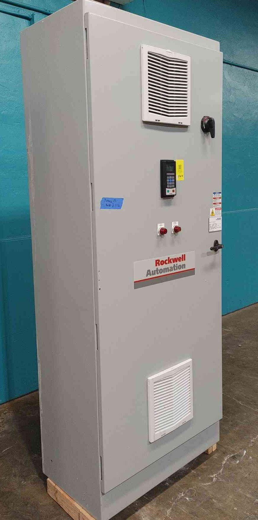 Allen Bradley PowerFlex 753 VFD Panel 125HP 480V 20F1AND156JA0NNNNN Drive Enclosure