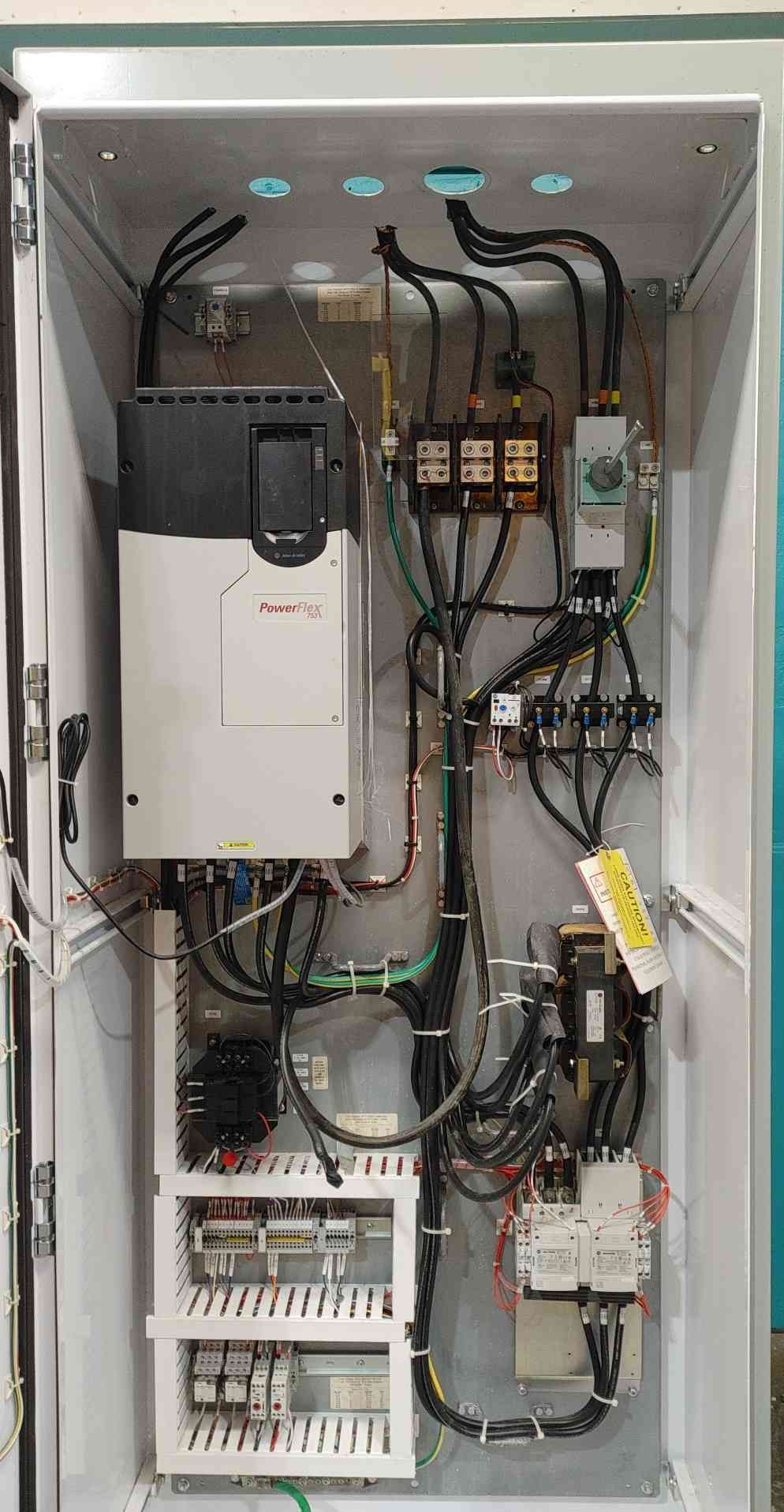 Allen Bradley PowerFlex 753 VFD Panel 125HP 480V 20F1AND156JA0NNNNN Drive Enclosure
