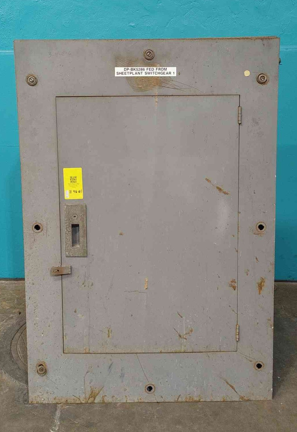 Square D HCM 2347-4 I-Line Panelboard 400A 600V 3PH Enclosure 9 Breakers FA FAP