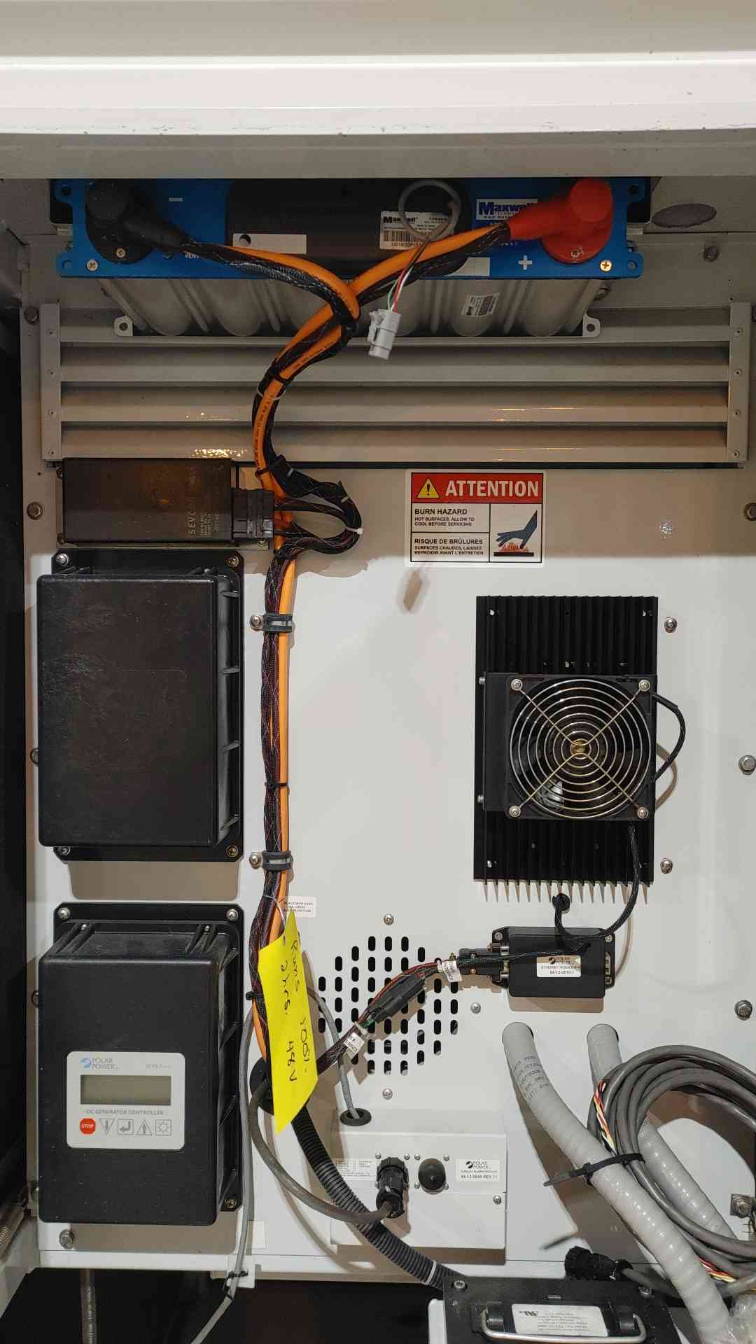 Polar Power 10kW DC Generator Natural Gas 48V Telecom Battery Backup 8220K