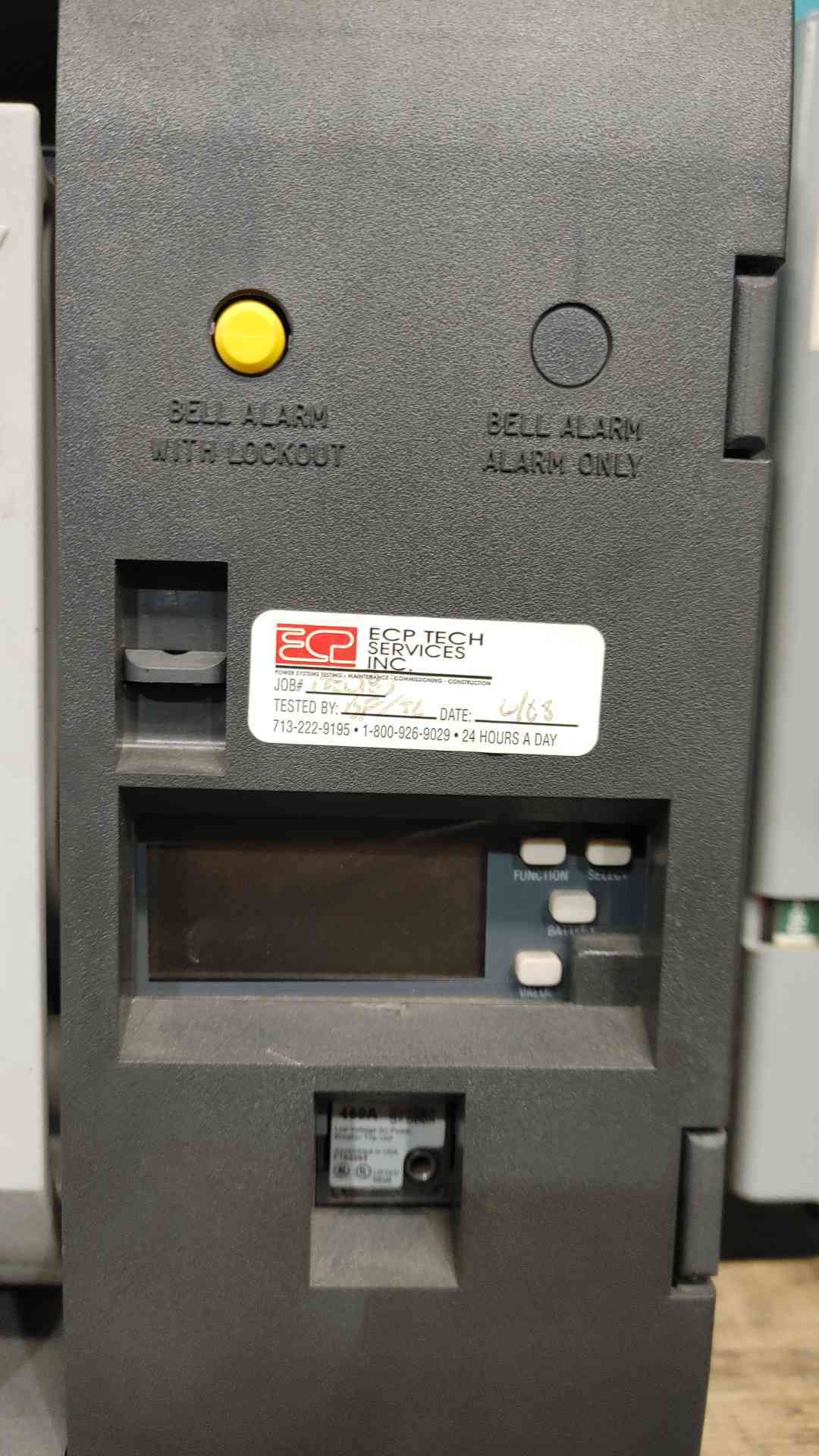 GE Power Break II SHD08B208H 800A 3P 480V Insulated Case Circuit Breaker 800 Amp