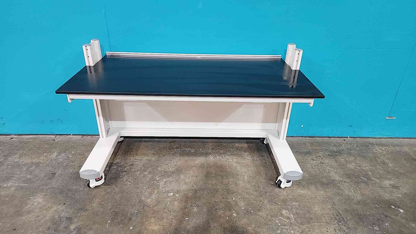 Rolling 5' Lab Desk W/ Black Countertop (SKU: 115140)
