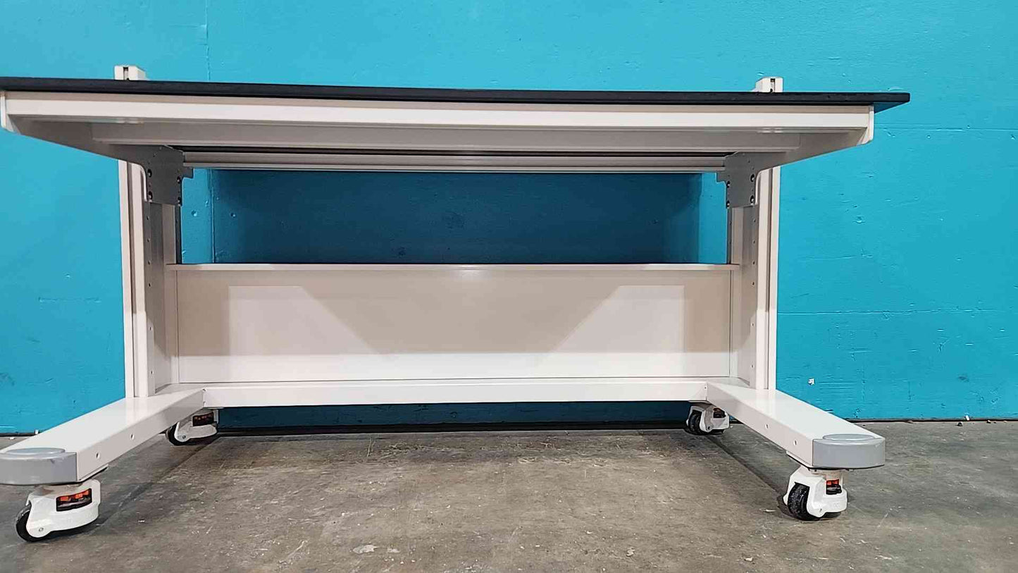 Rolling 5' Lab Desk W/ Black Countertop (SKU: 115140)