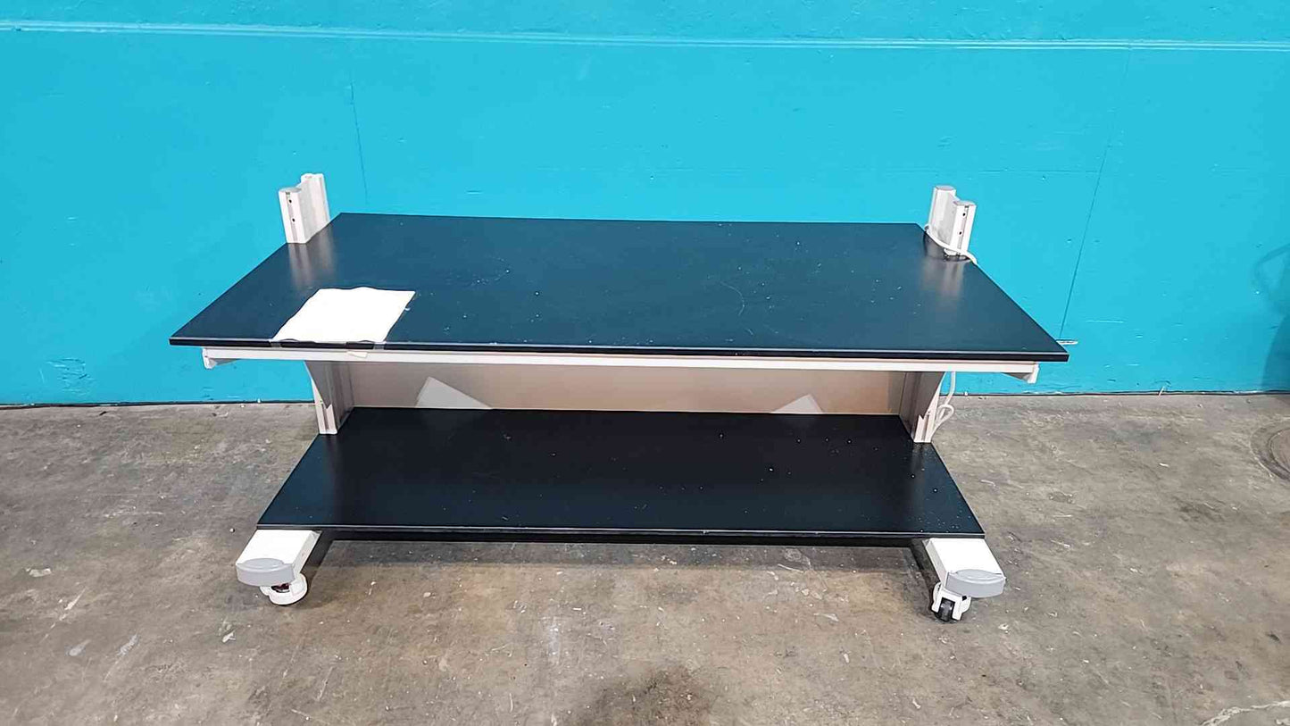 6' Rolling Lab Desk/Table W/ Small PDU Strip (SKU: 115167)