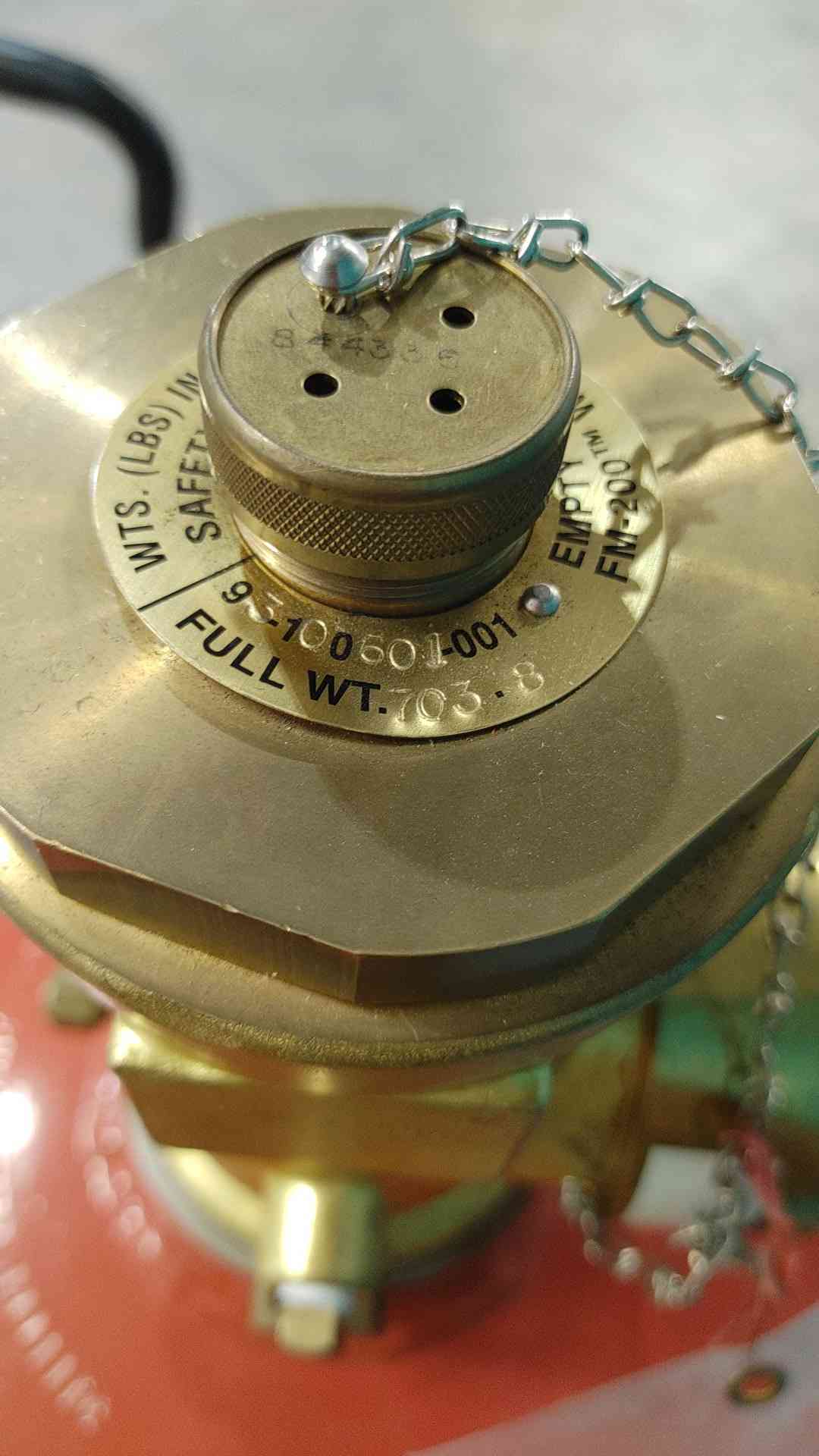 Fenwal (700lbs) FM-200 Agent (Sku:115236)