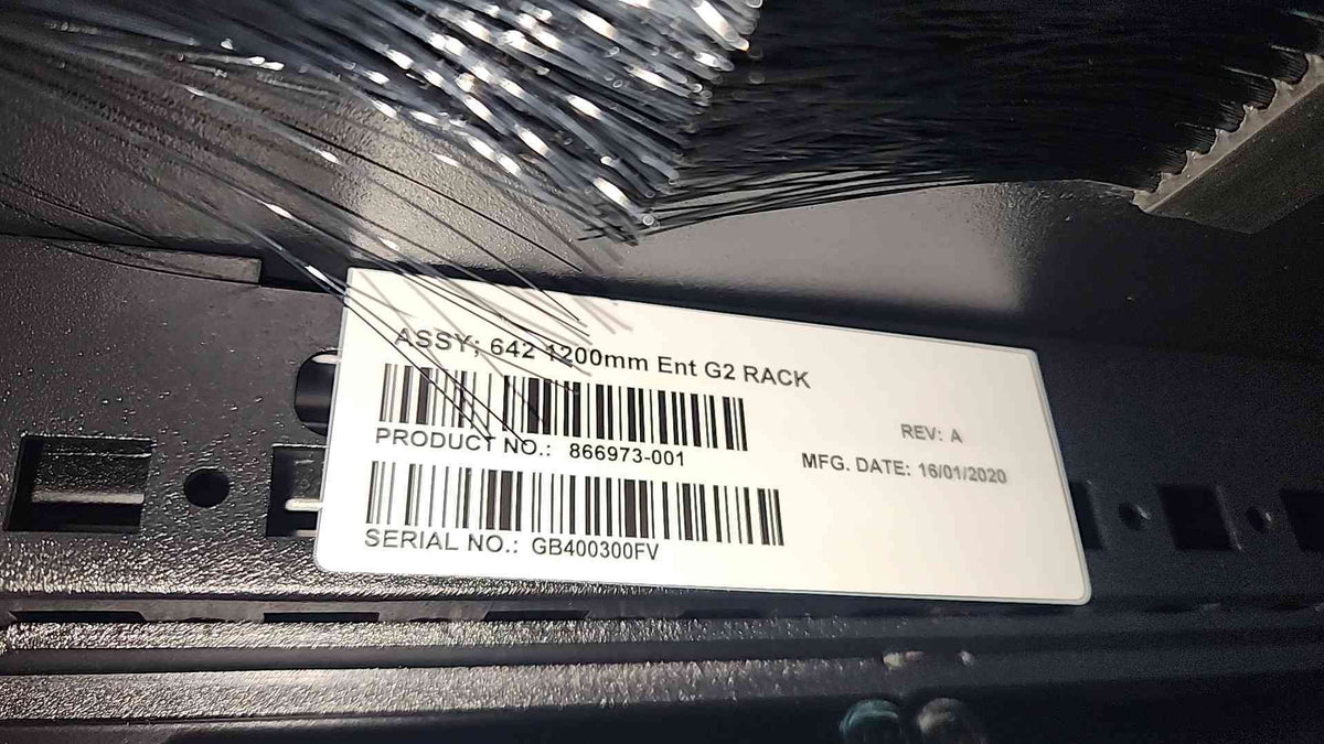 HP Non-Enclosed Server Rack HPE E642 1200 RACK (SKU: 115287)