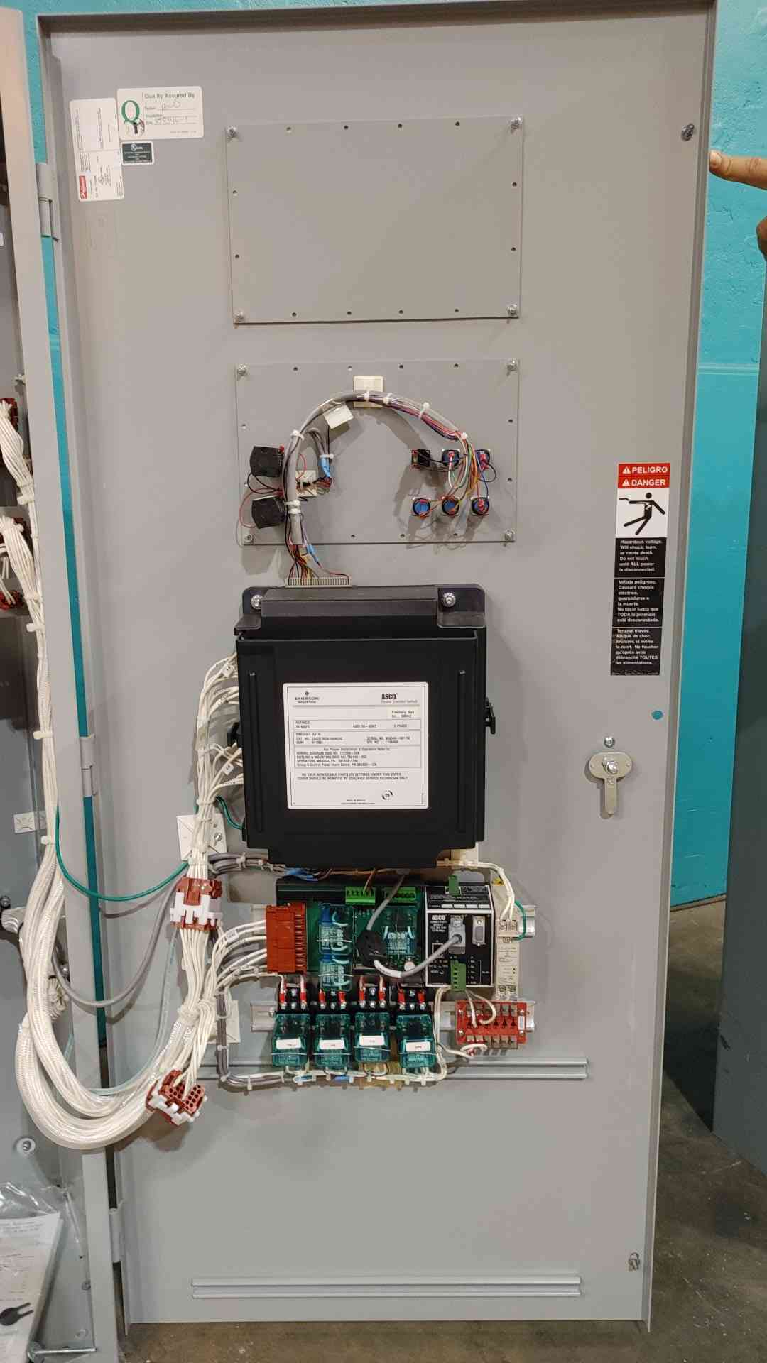 ASCO 7000 Series 30A Automatic Transfer Switch 480V 3Ph ATS J7ADTS030150N5XC