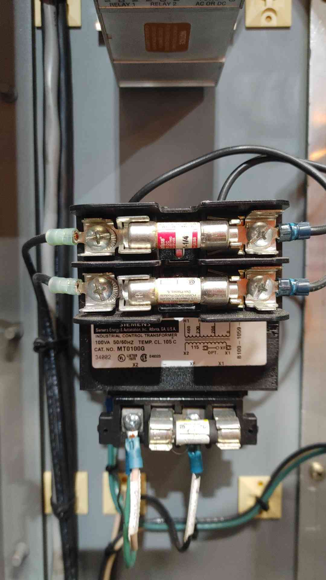 Allen Bradley PowerFlex 753 VFD Control Panel TCI Reactor Siemens Transformer