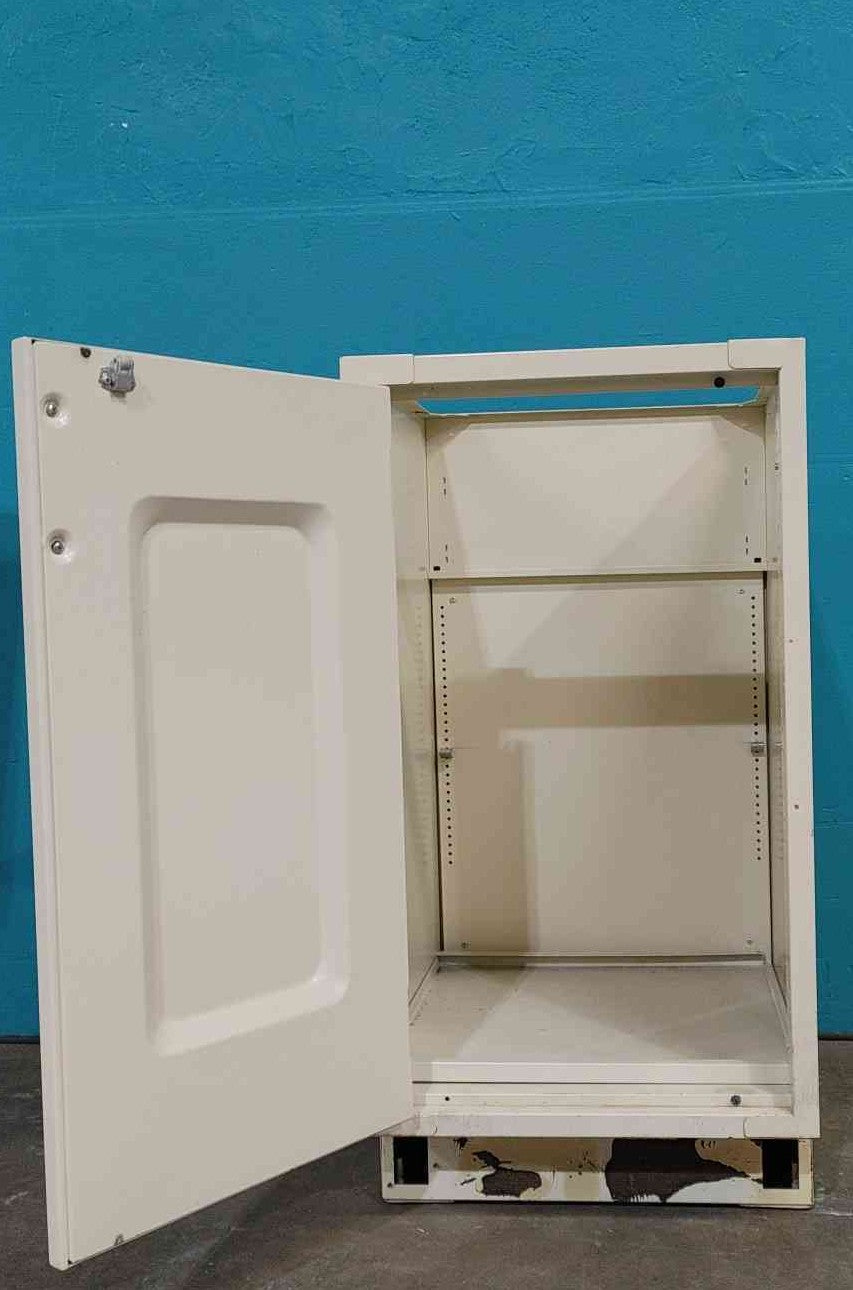 18" White Lab Cabinet 1 Door Casework (Sku:115885)