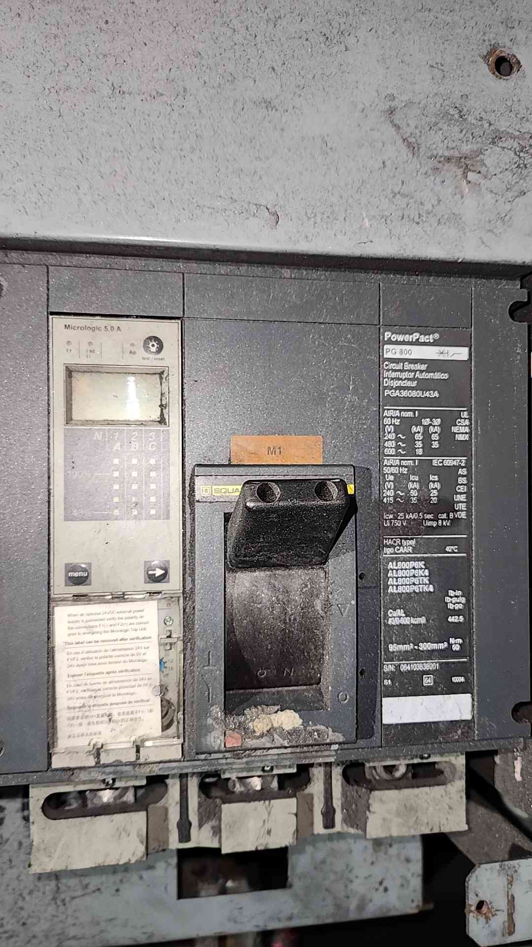 Square D NEMA 3R 1200A Outdoor I-Line Switchboard Panelboard 800A 400A 250A 60A Breakers