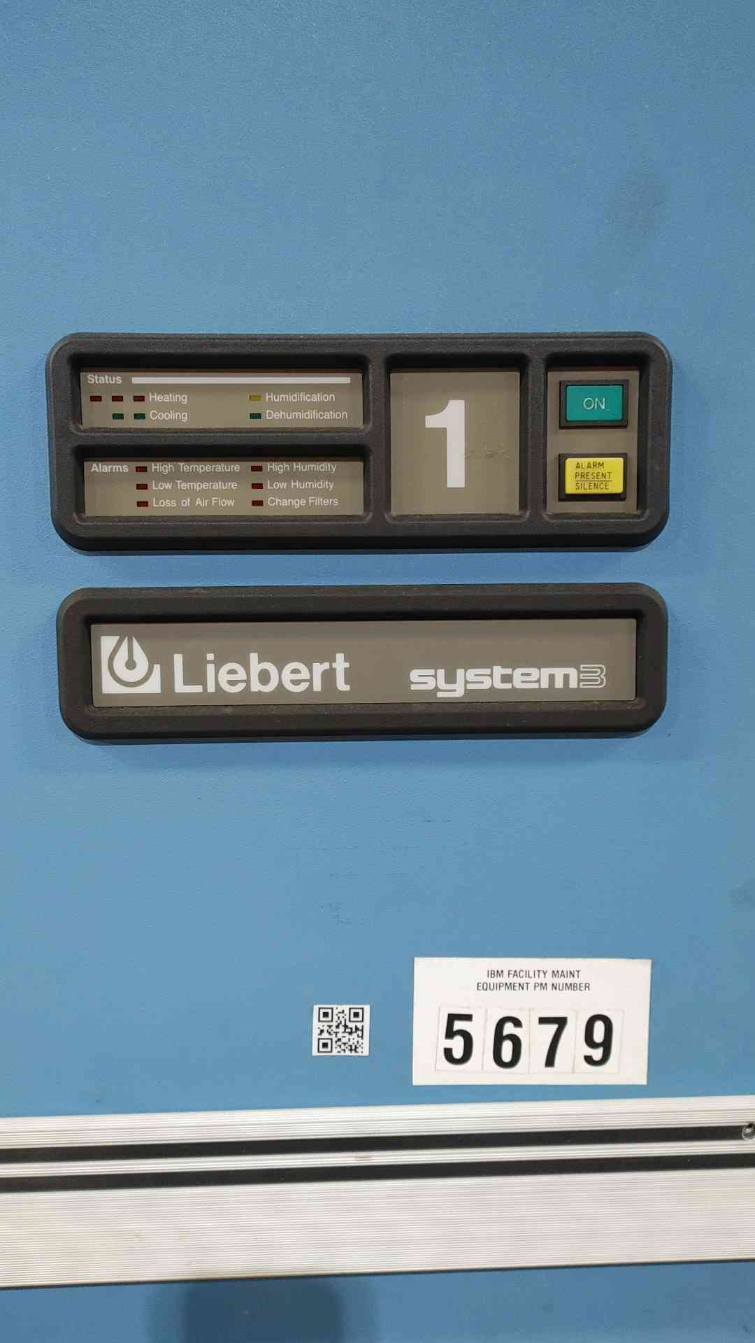 Liebert FH529C 25-30 Ton Downflow Chilled Water CRAH CRAC Unit 460V 3Ph Data Center