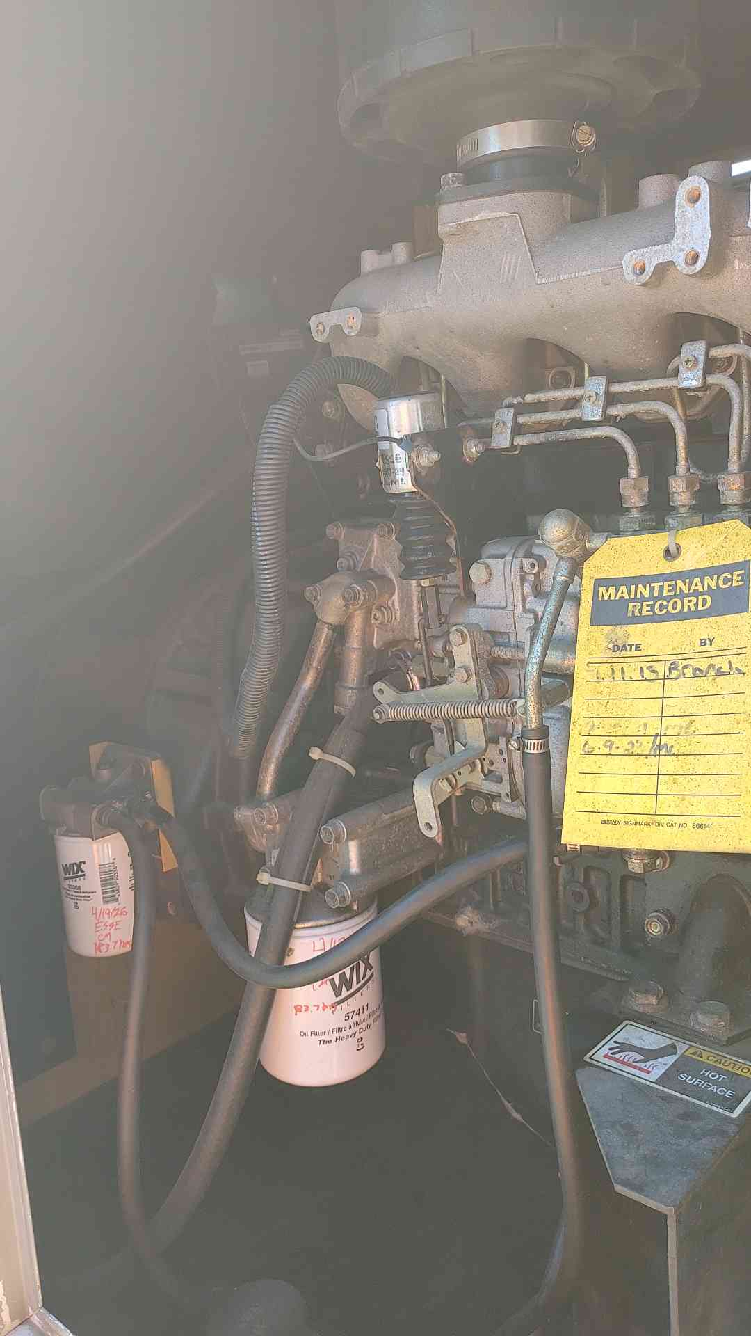 Elliott Power Systems 40 kW Diesel Generator Isuzu 4BG1 120/240V 40RD Enclosed 973h TESTED